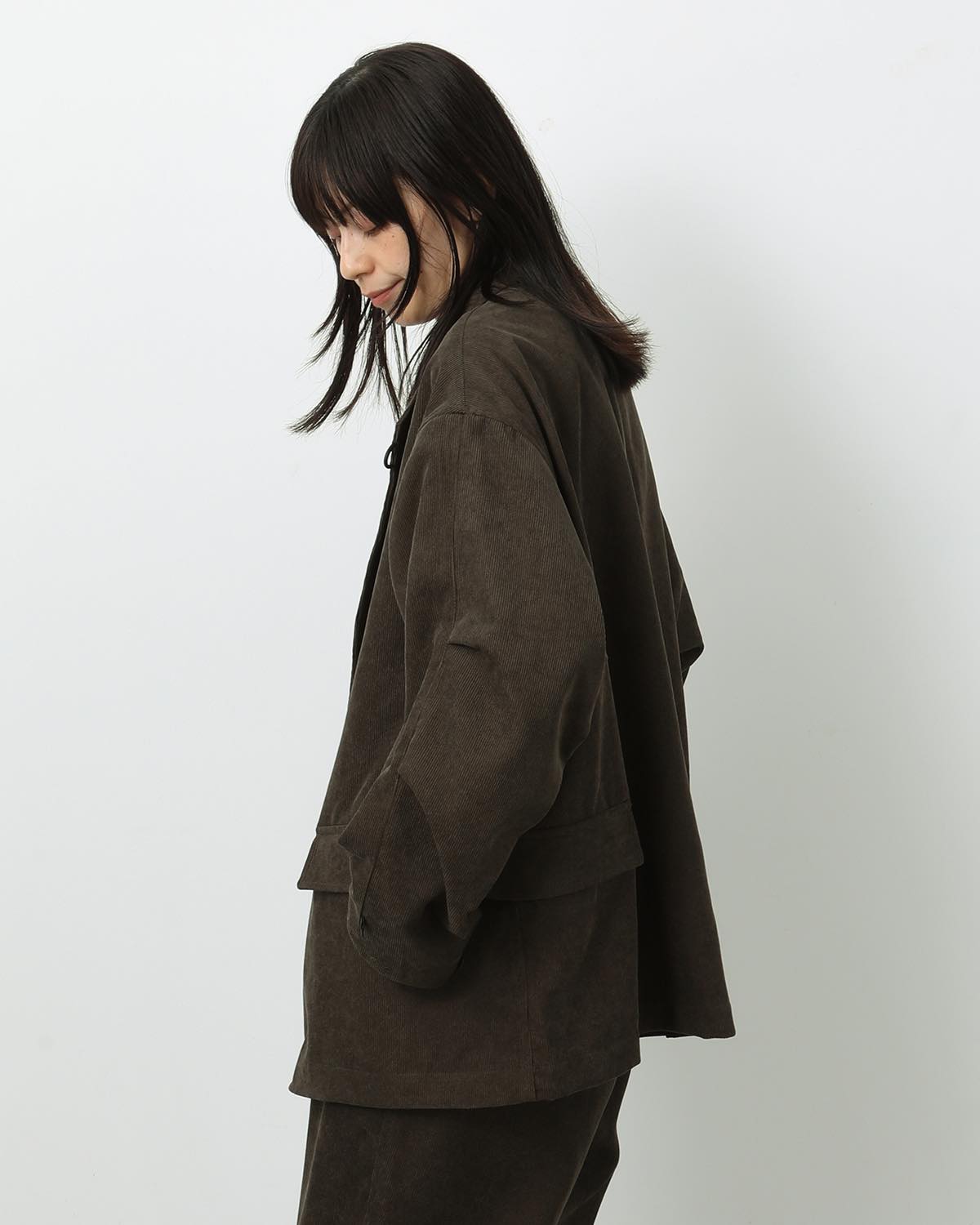 W's TECH LOOSE 2B JACKET CORDUROY