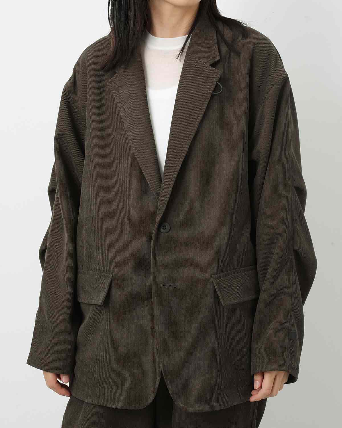 W's TECH LOOSE 2B JACKET CORDUROY