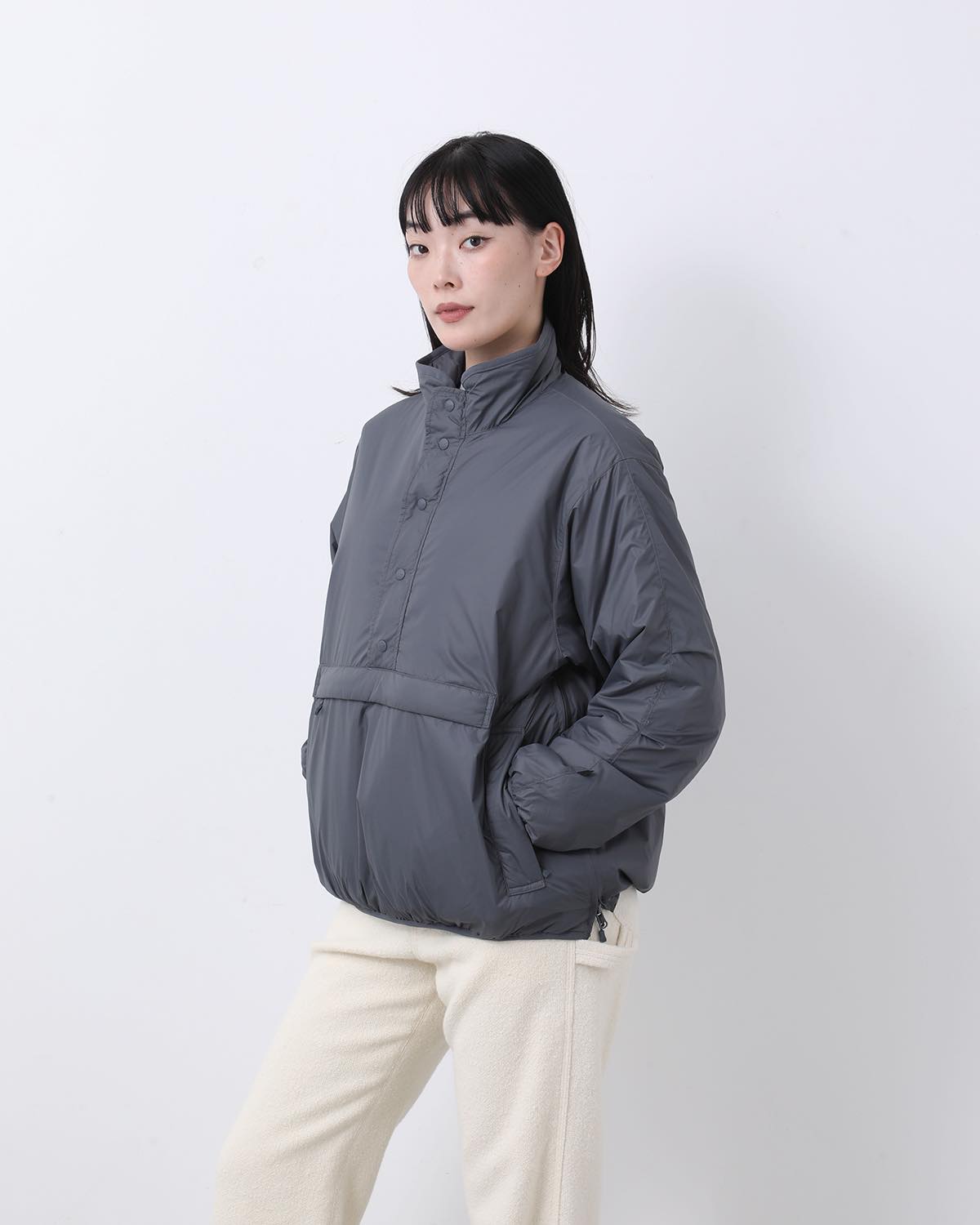 W's TECH REVERSIBLE PULLOVER PUFF JACKET