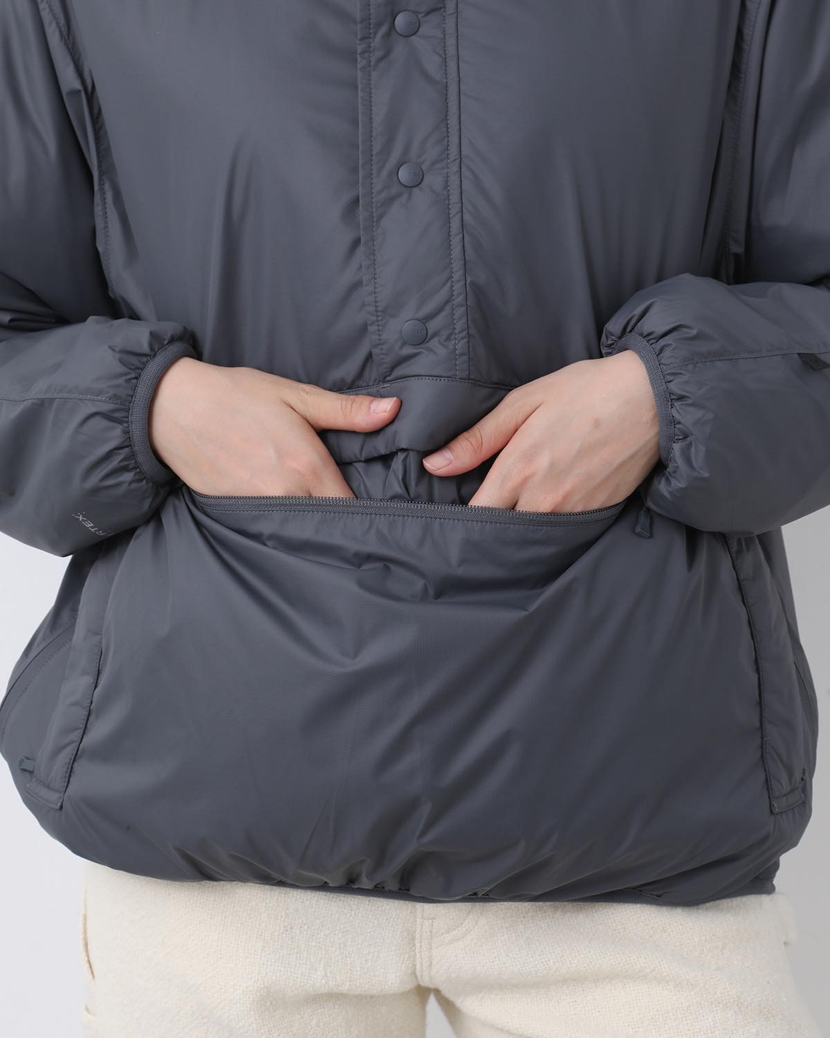 W's TECH REVERSIBLE PULLOVER PUFF JACKET