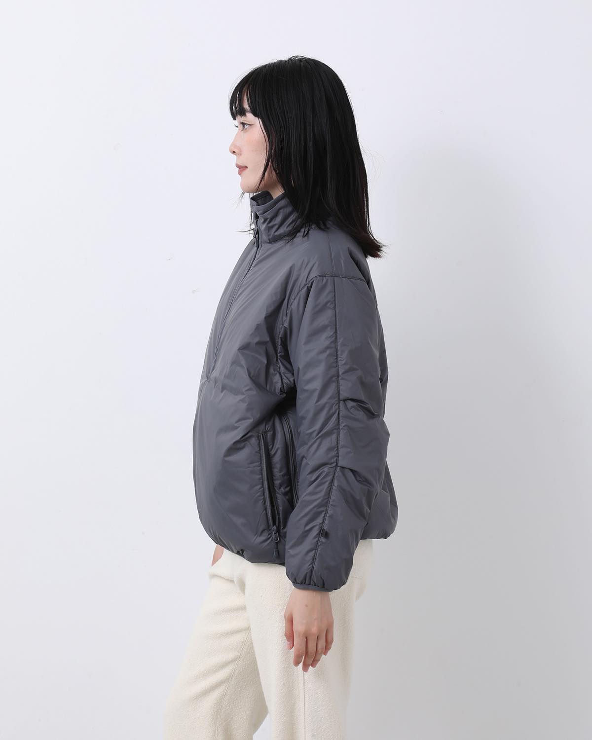 W's TECH REVERSIBLE PULLOVER PUFF JACKET