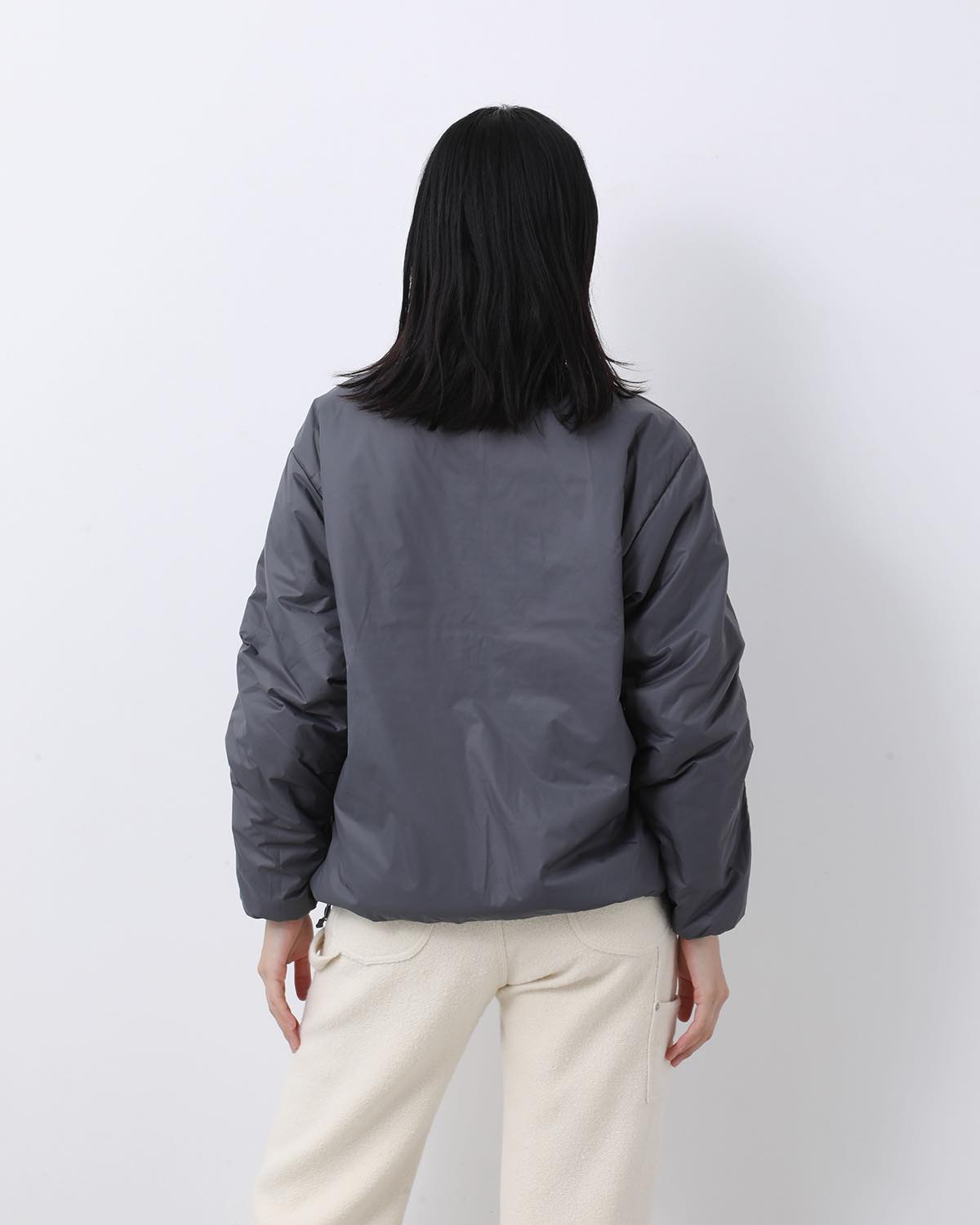 W's TECH REVERSIBLE PULLOVER PUFF JACKET