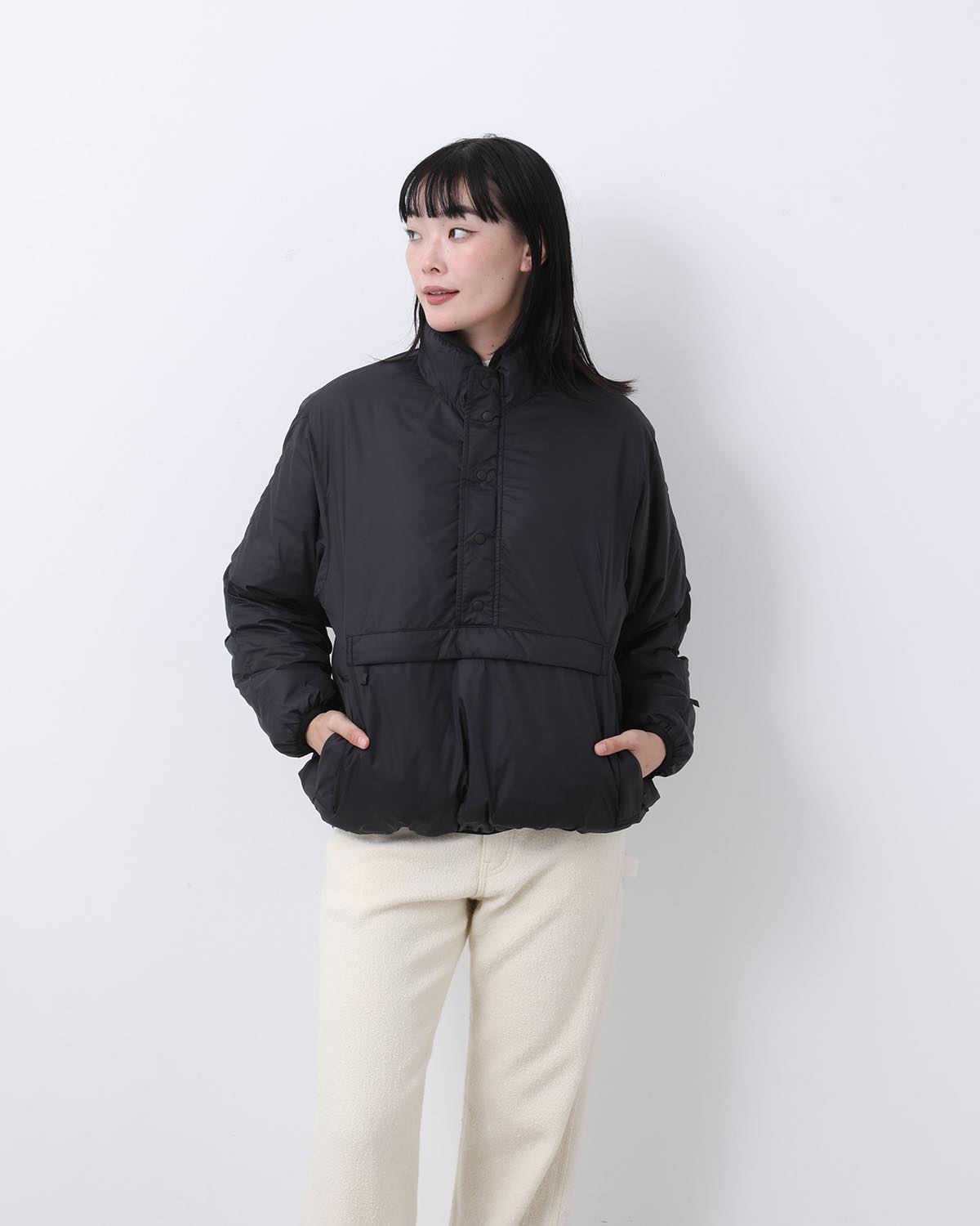 W's TECH REVERSIBLE PULLOVER PUFF JACKET