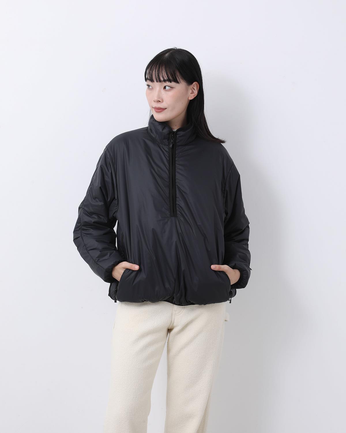 W's TECH REVERSIBLE PULLOVER PUFF JACKET
