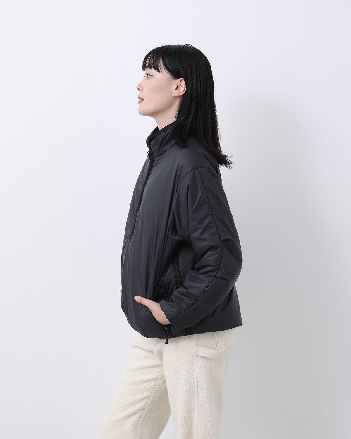 W's TECH REVERSIBLE PULLOVER PUFF JACKET