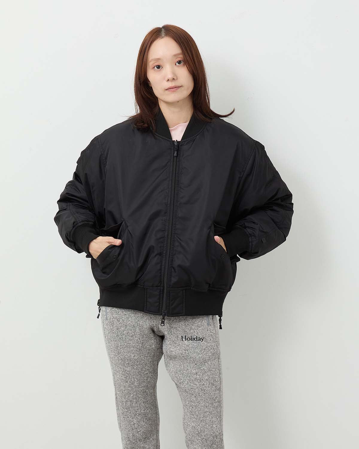 W's TECH REVERSIBLE MA-1 INNER DOWN JACKET