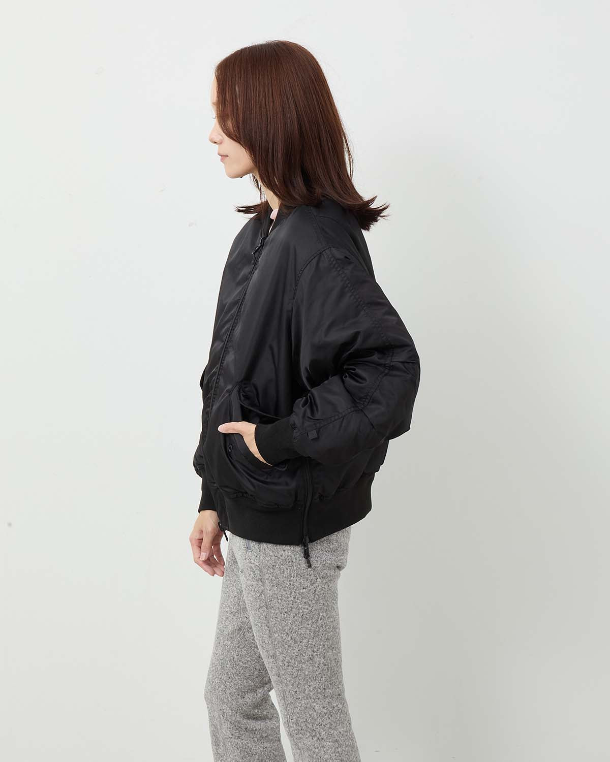 W's TECH REVERSIBLE MA-1 INNER DOWN JACKET