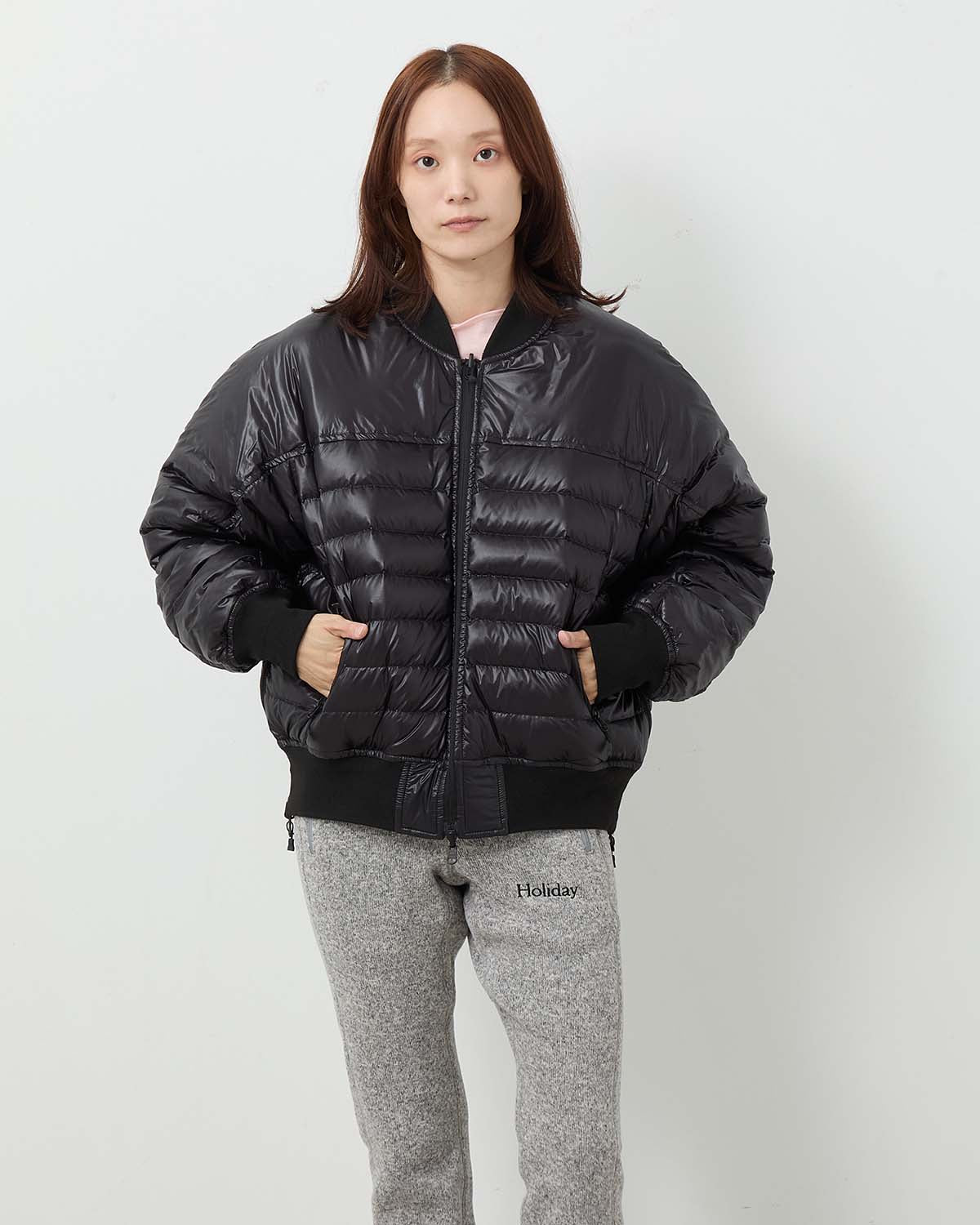 W's TECH REVERSIBLE MA-1 INNER DOWN JACKET