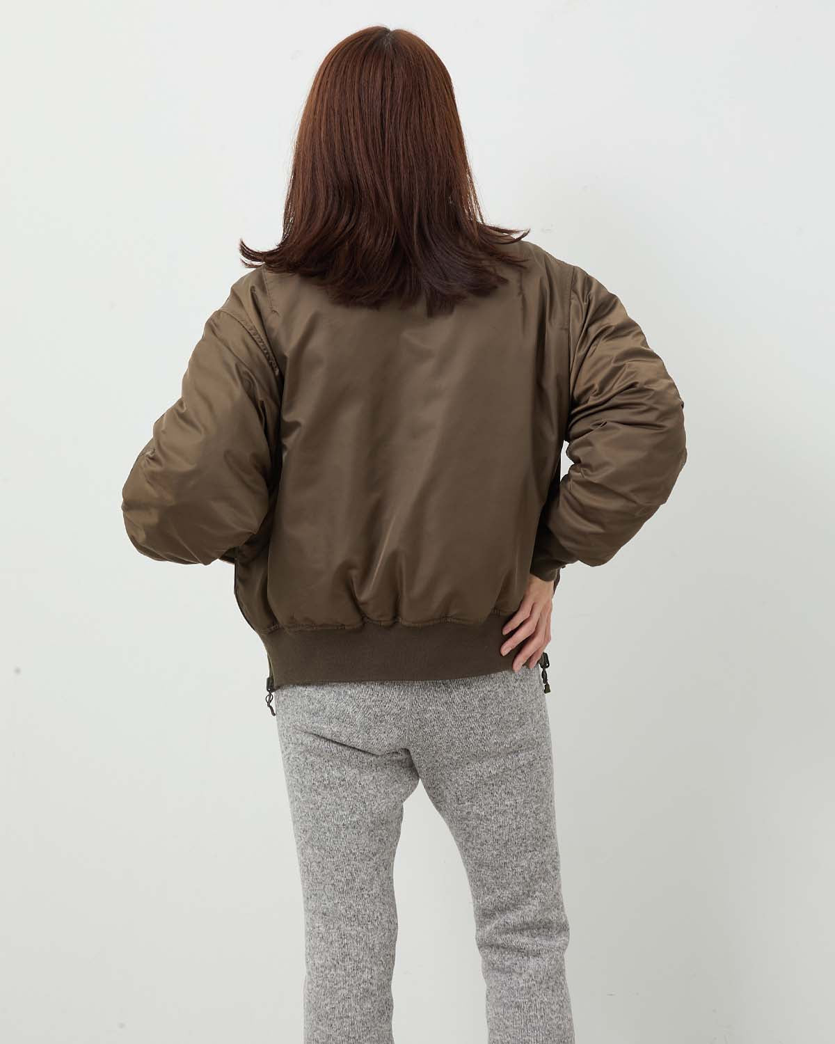 W's TECH REVERSIBLE MA-1 INNER DOWN JACKET