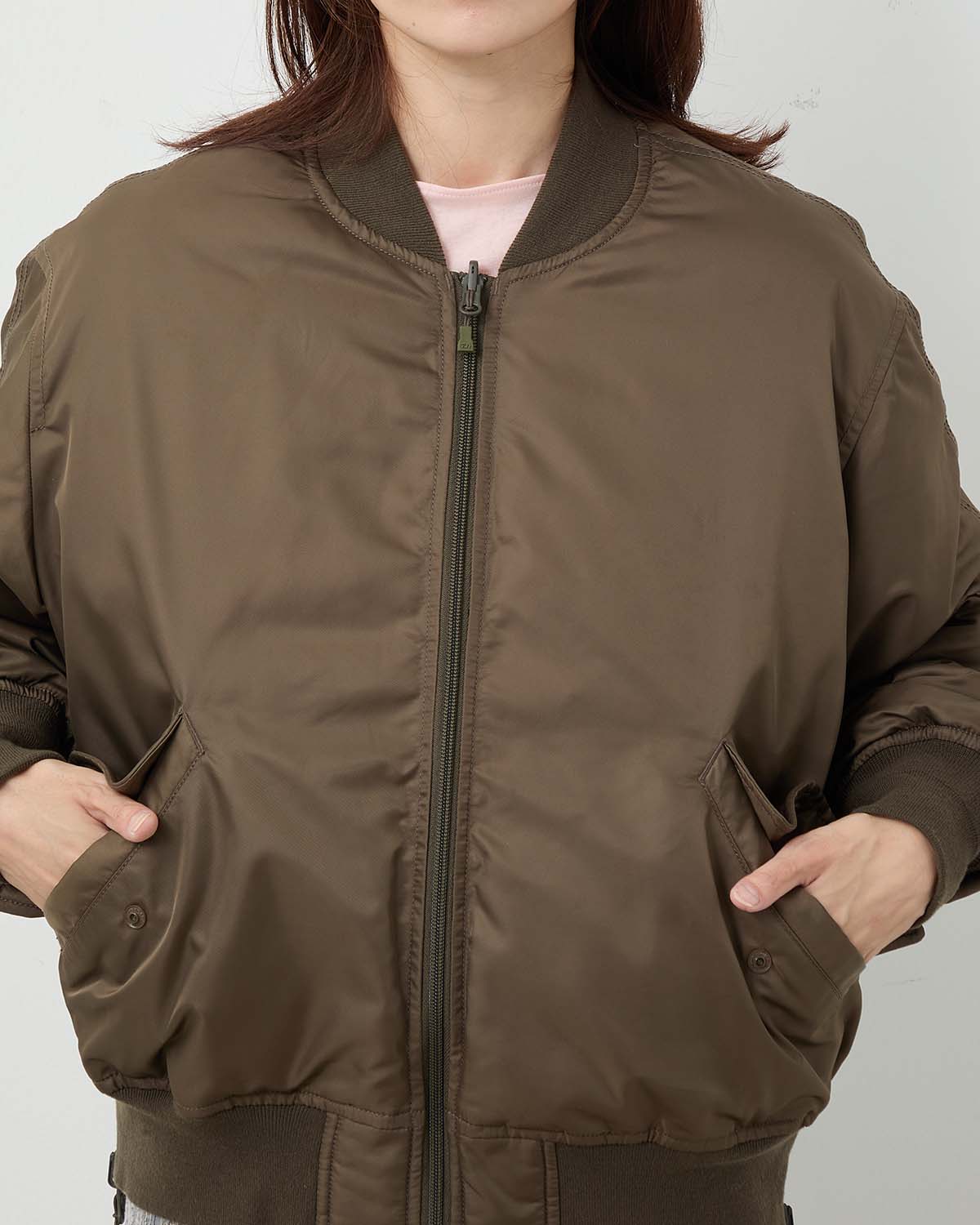 W's TECH REVERSIBLE MA-1 INNER DOWN JACKET