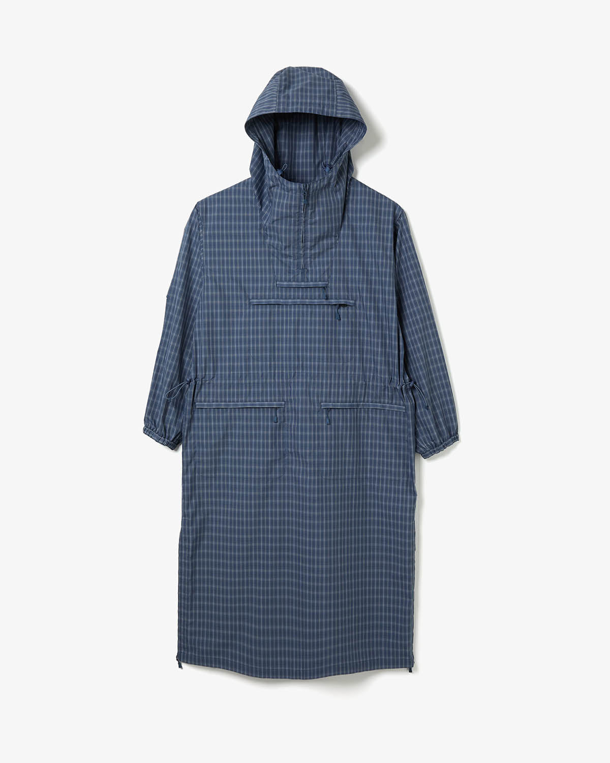 W's TECH ANORAK DRESS SUMMER PLAID