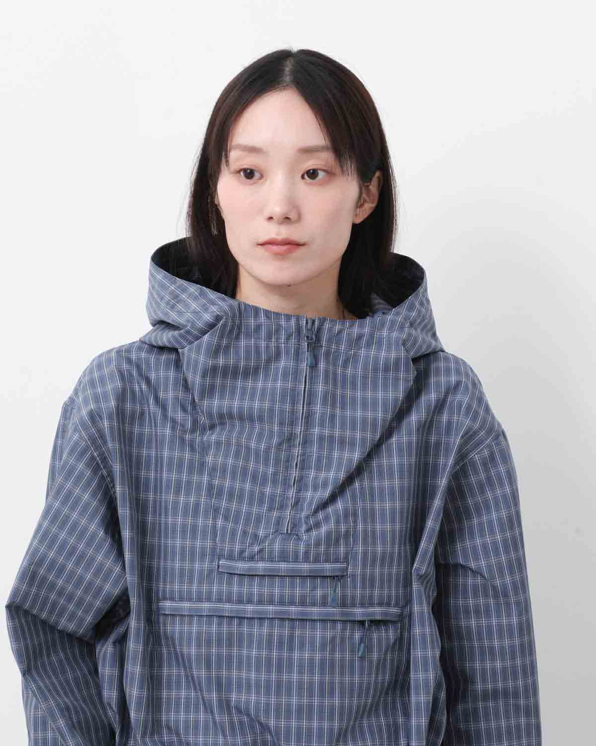 W's TECH ANORAK DRESS SUMMER PLAID