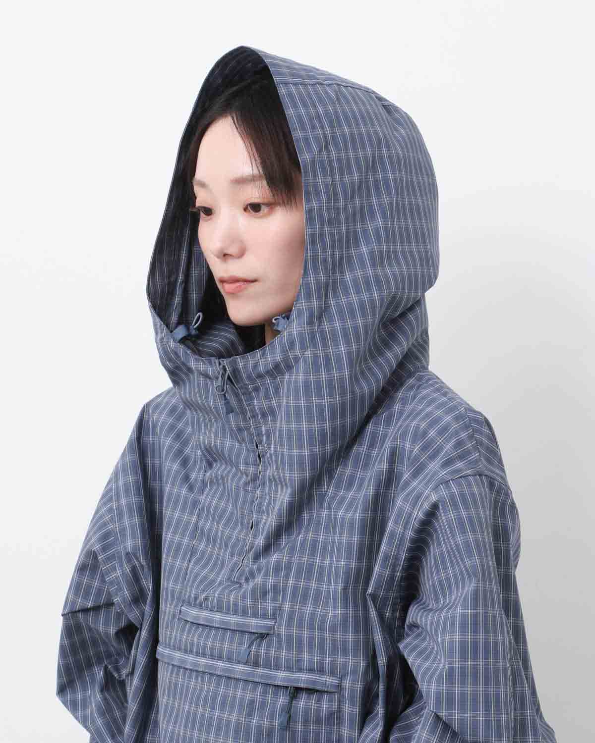 W's TECH ANORAK DRESS SUMMER PLAID