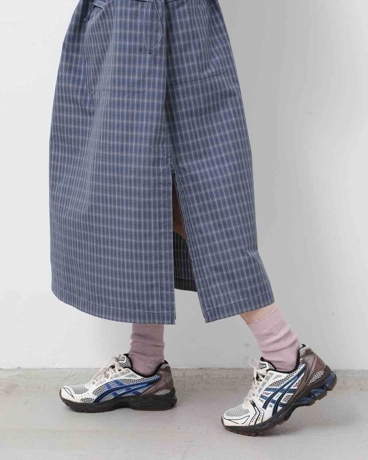 W's TECH ANORAK DRESS SUMMER PLAID