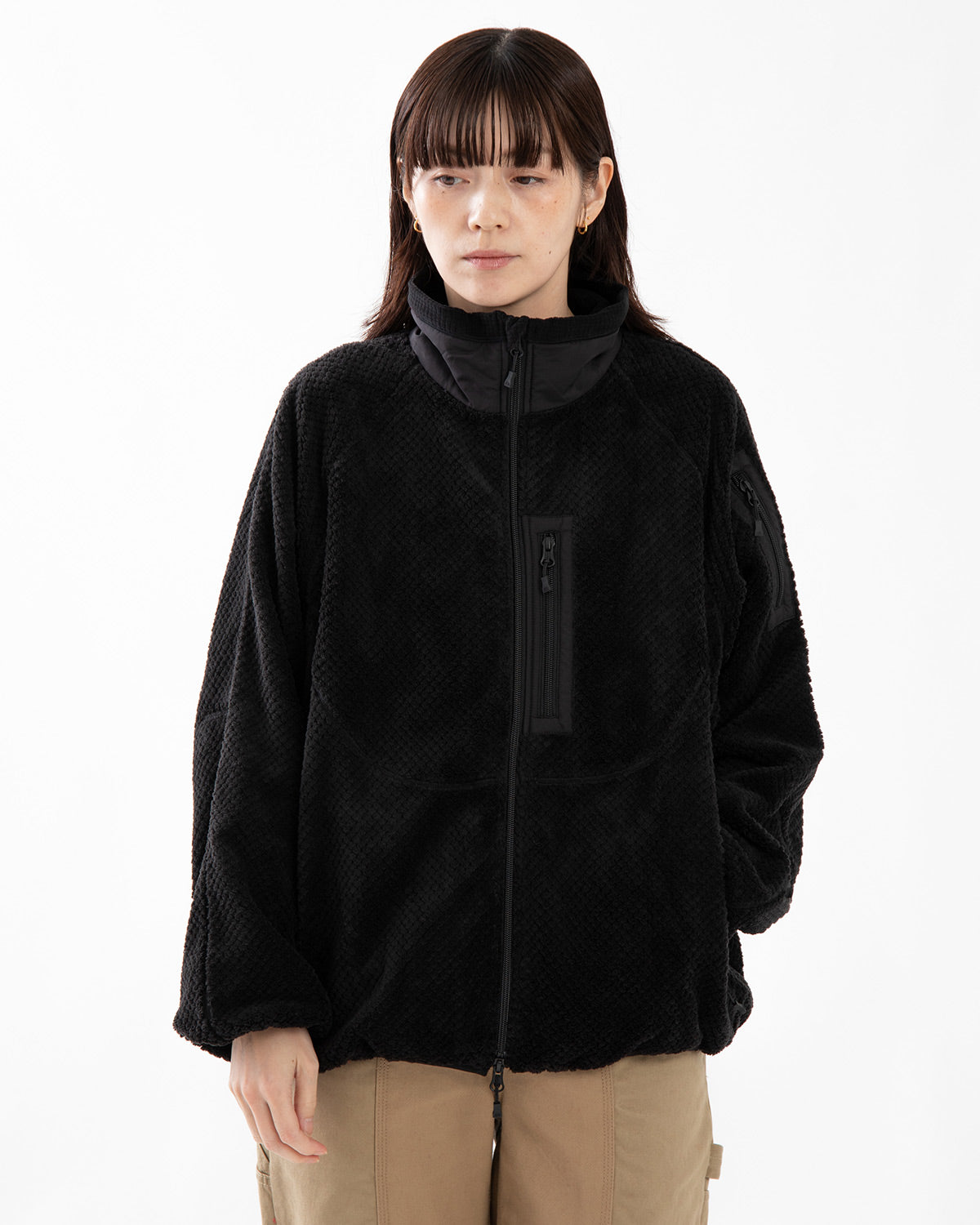 W's TECH MIL FLEECE JACKET