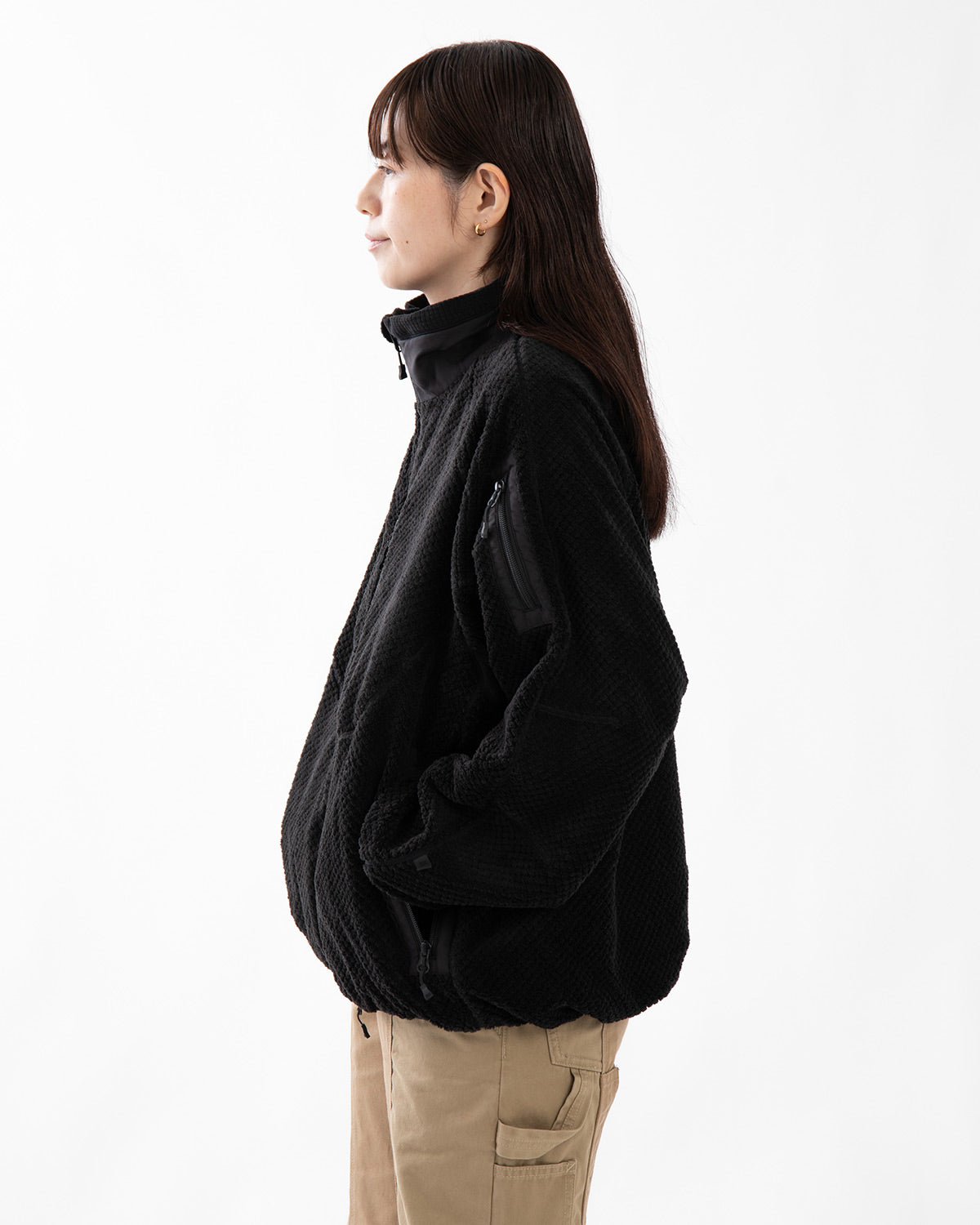W's TECH MIL FLEECE JACKET
