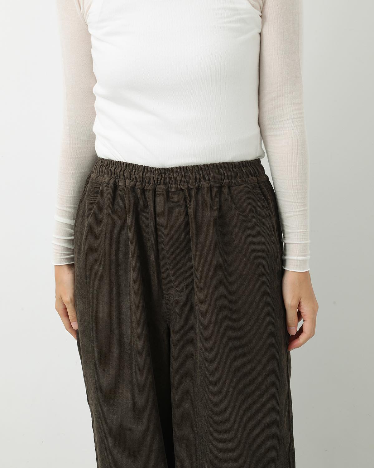 W's TECH EASY TROUSERS CORDUROY