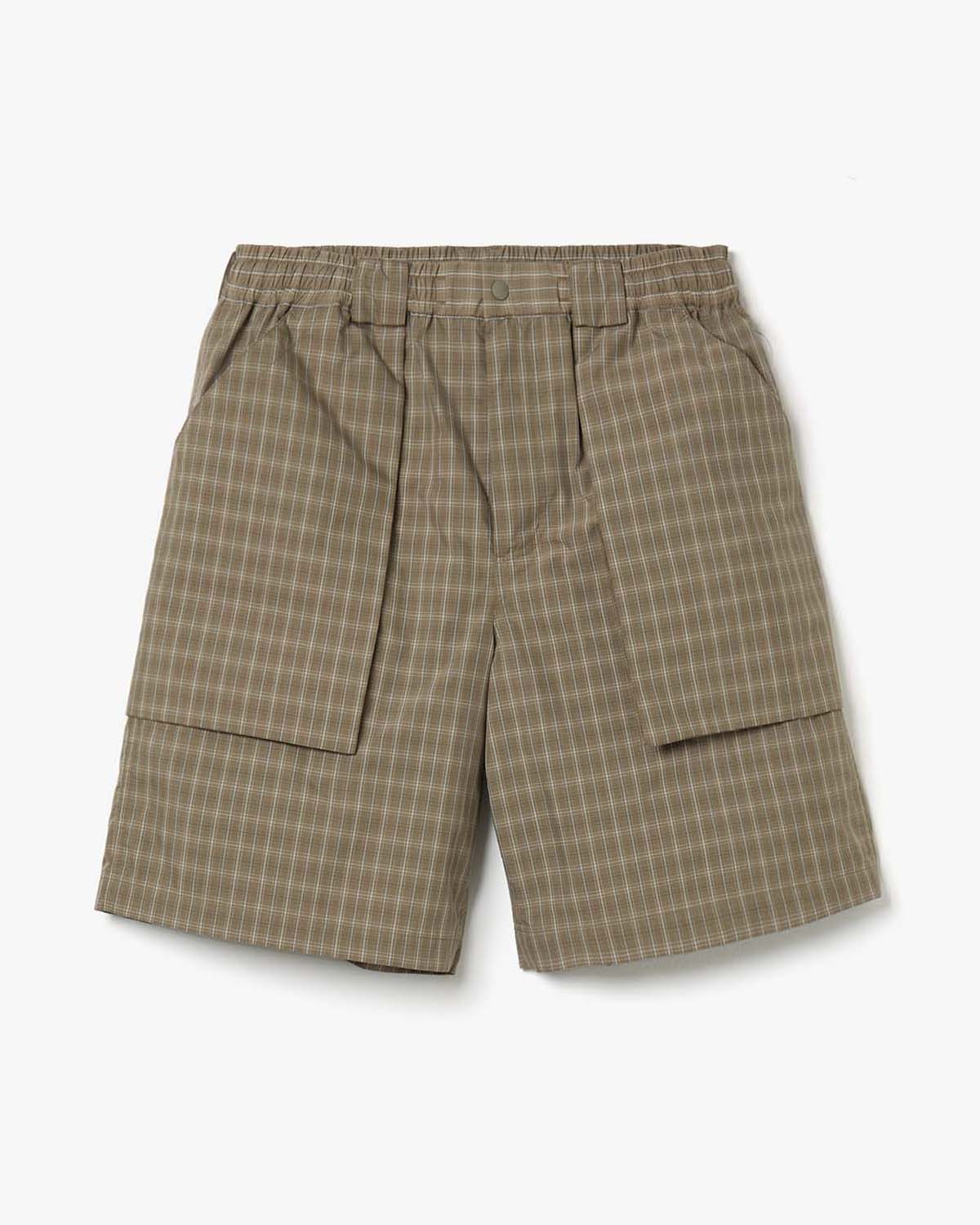 W's TECH 3D POCKET CARGO SHORTS SUMMER PLAID