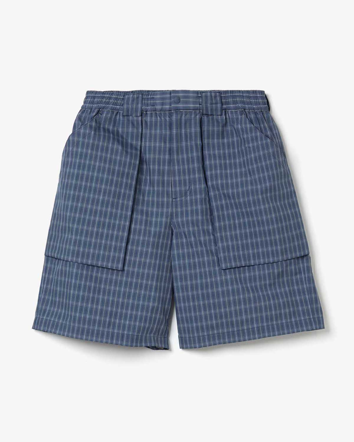 W's TECH 3D POCKET CARGO SHORTS SUMMER PLAID