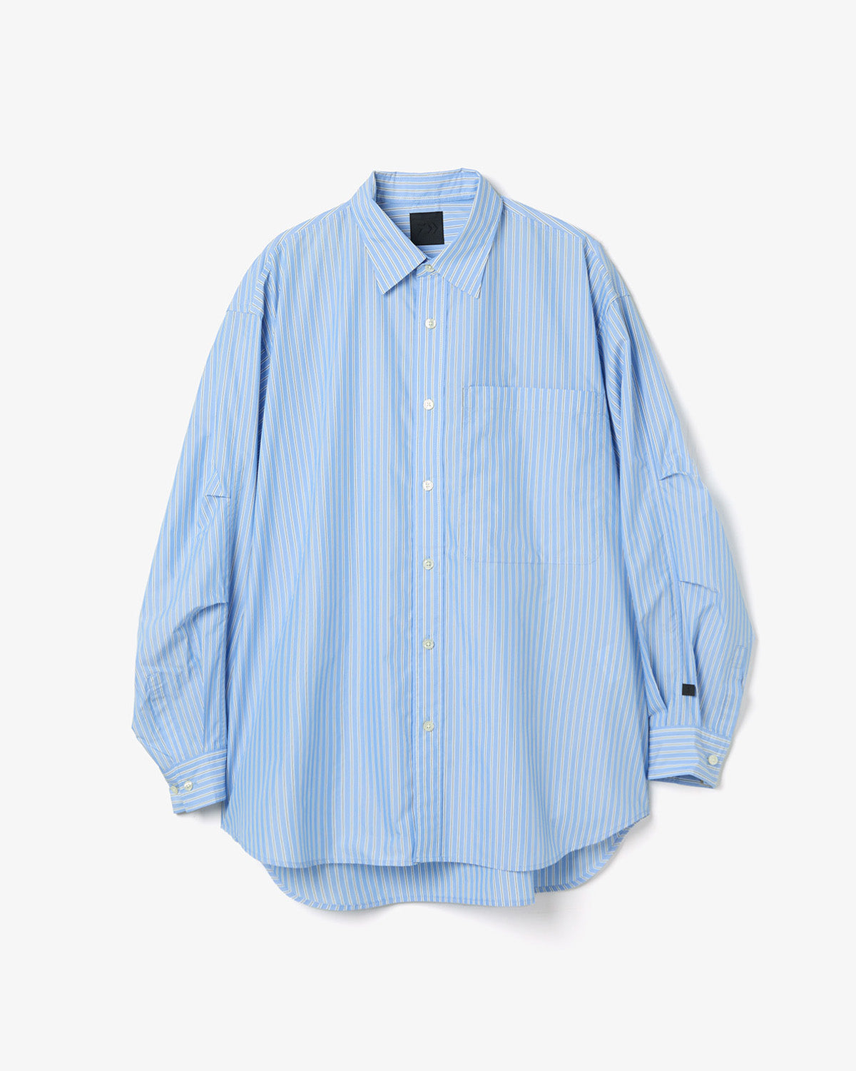 W's TECH REGULAR COLLAR SHIRT L/S STRIPE