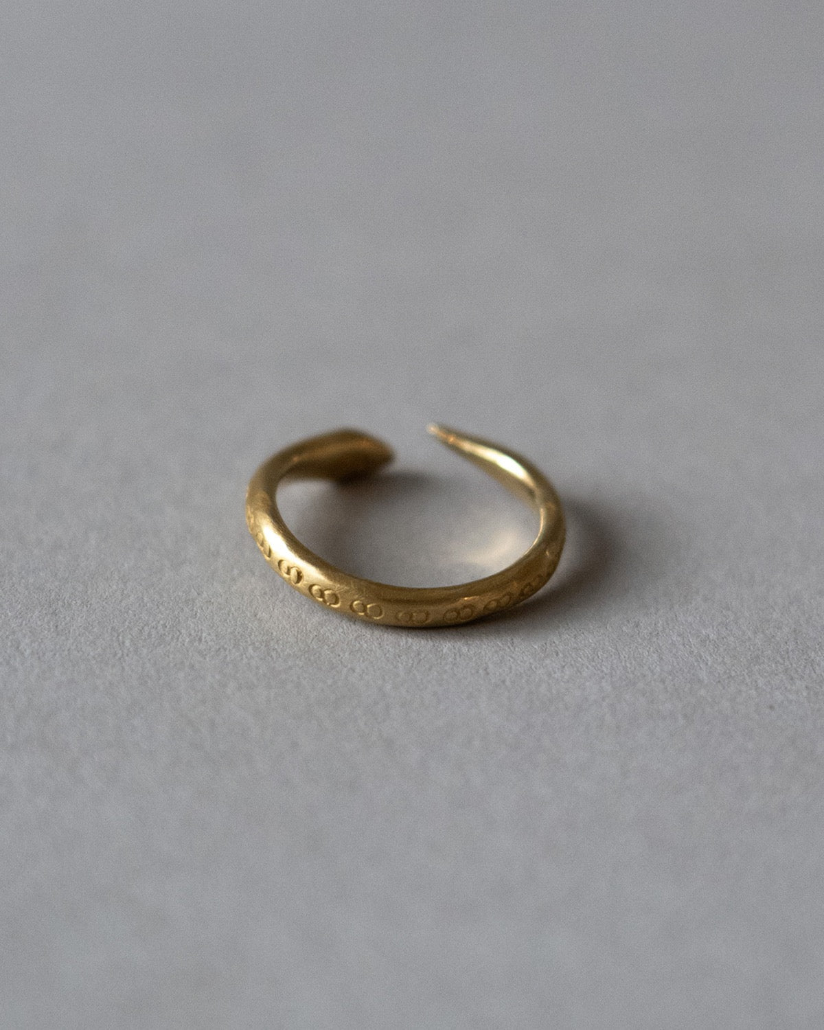 【受注生産商品】8 DIA THIRD EYE RING - YELLOW