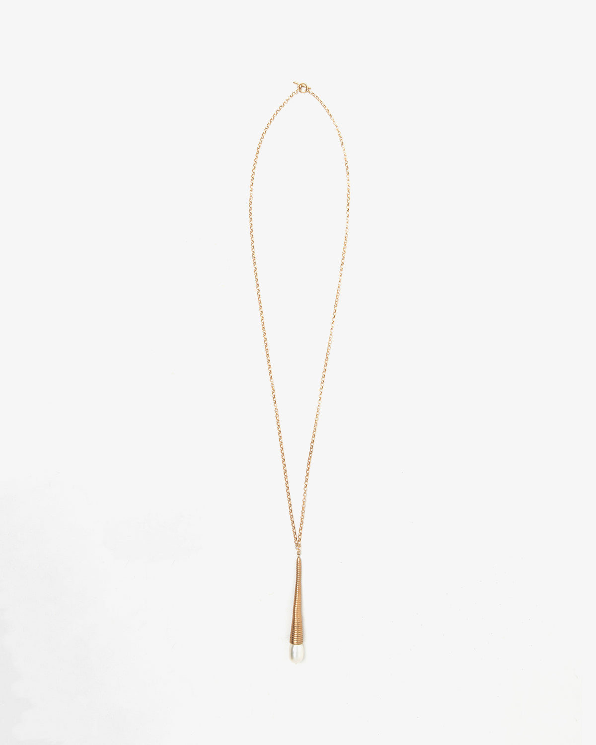 WHITE HOLE NECKLACE