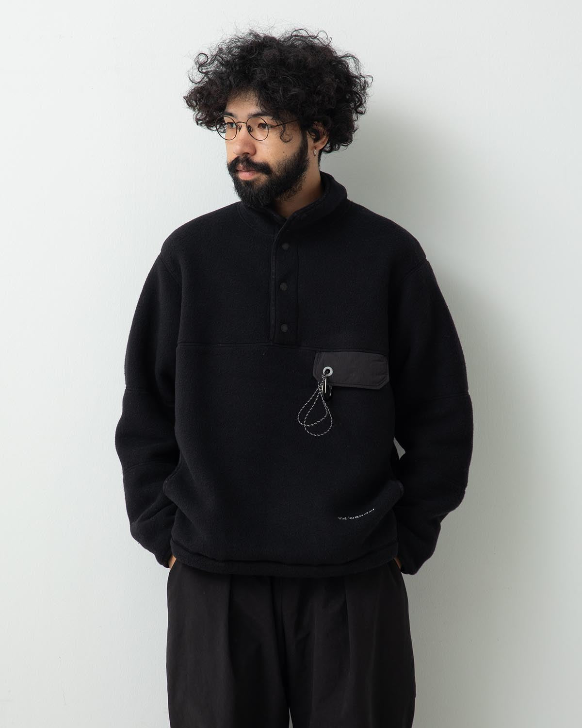 WOOL FLEECE PULLOVER