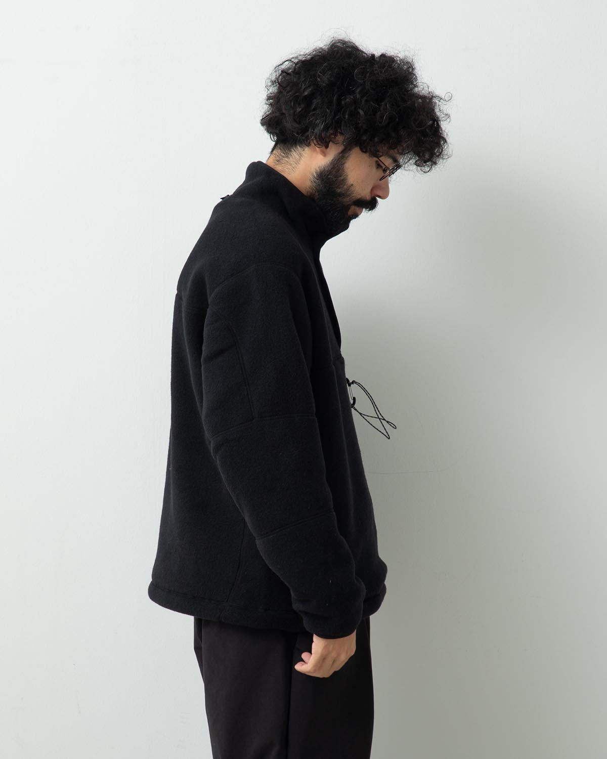 WOOL FLEECE PULLOVER