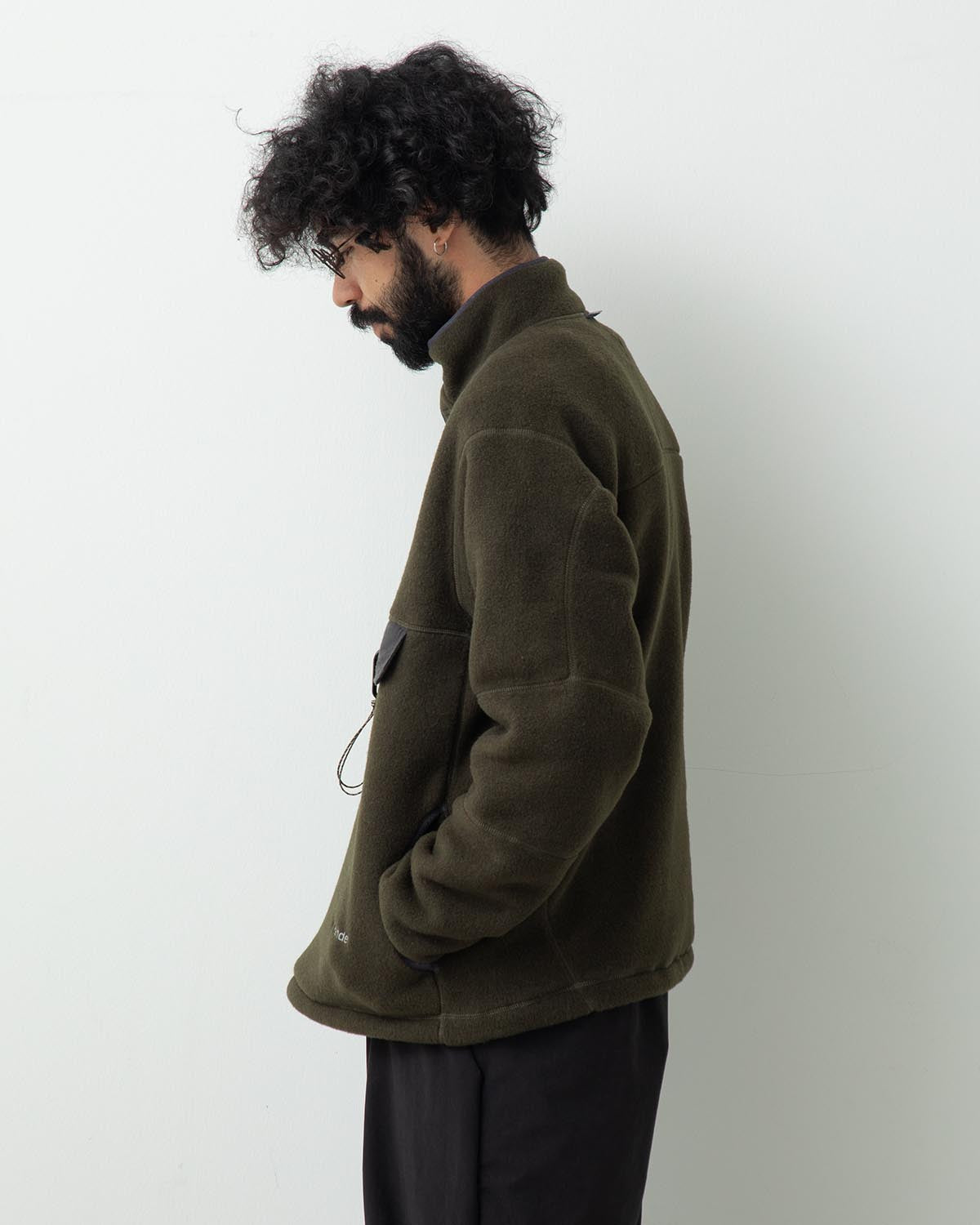 WOOL FLEECE PULLOVER