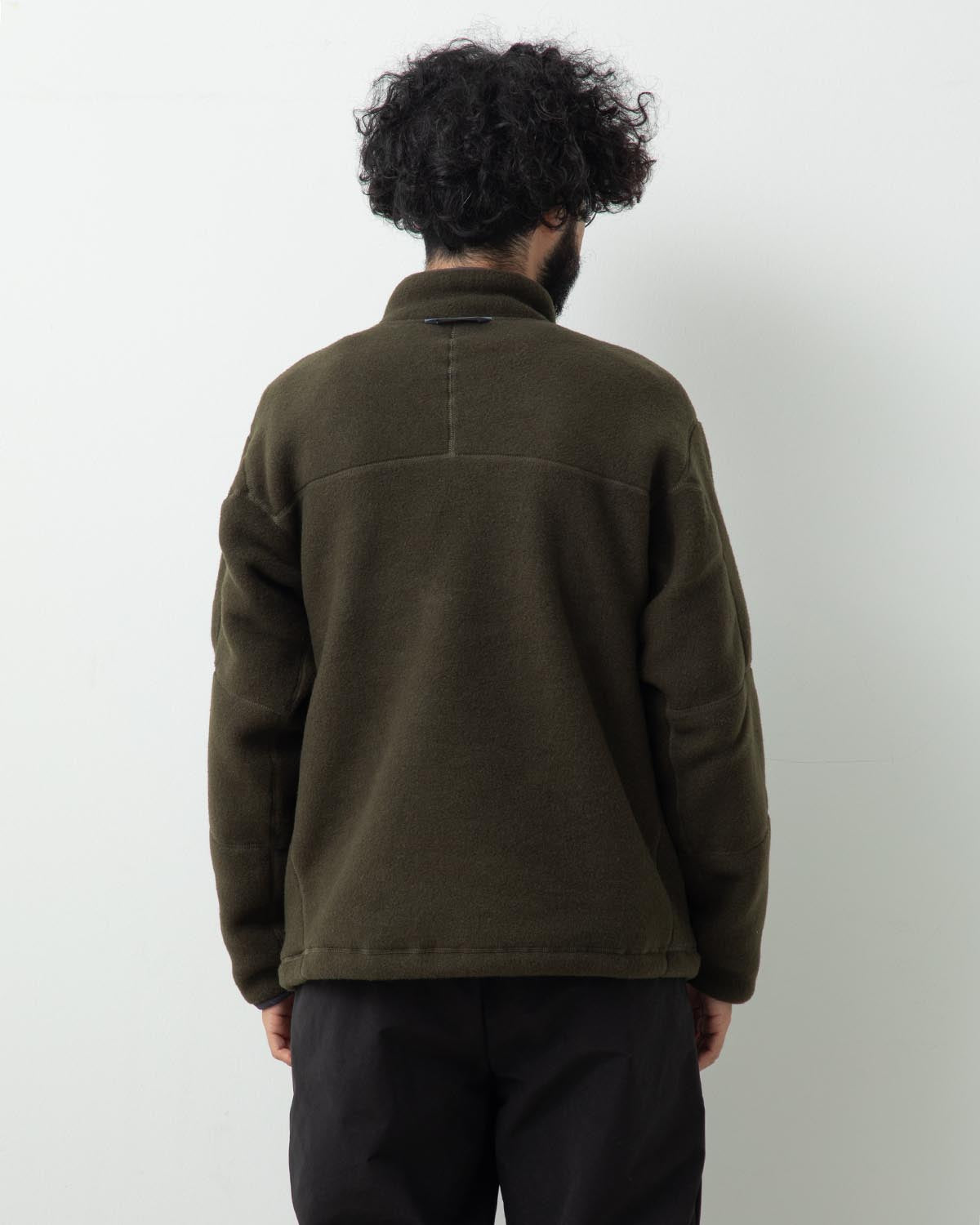 WOOL FLEECE PULLOVER