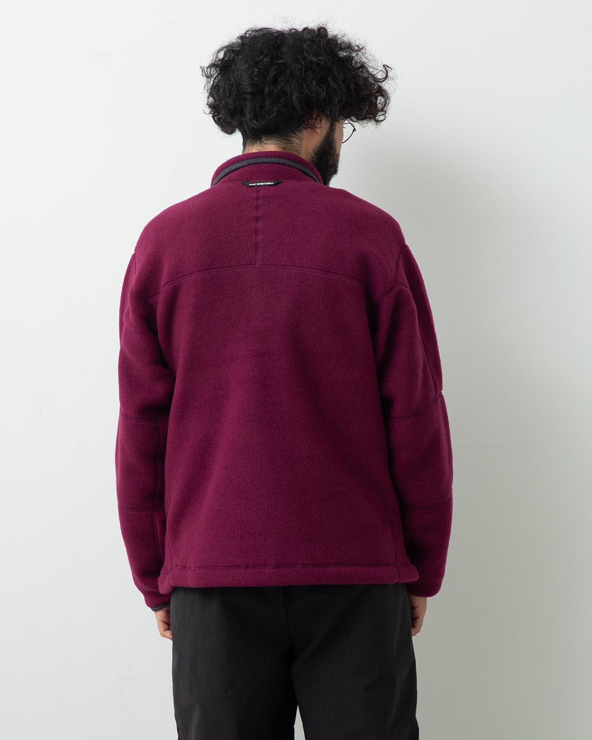 WOOL FLEECE PULLOVER