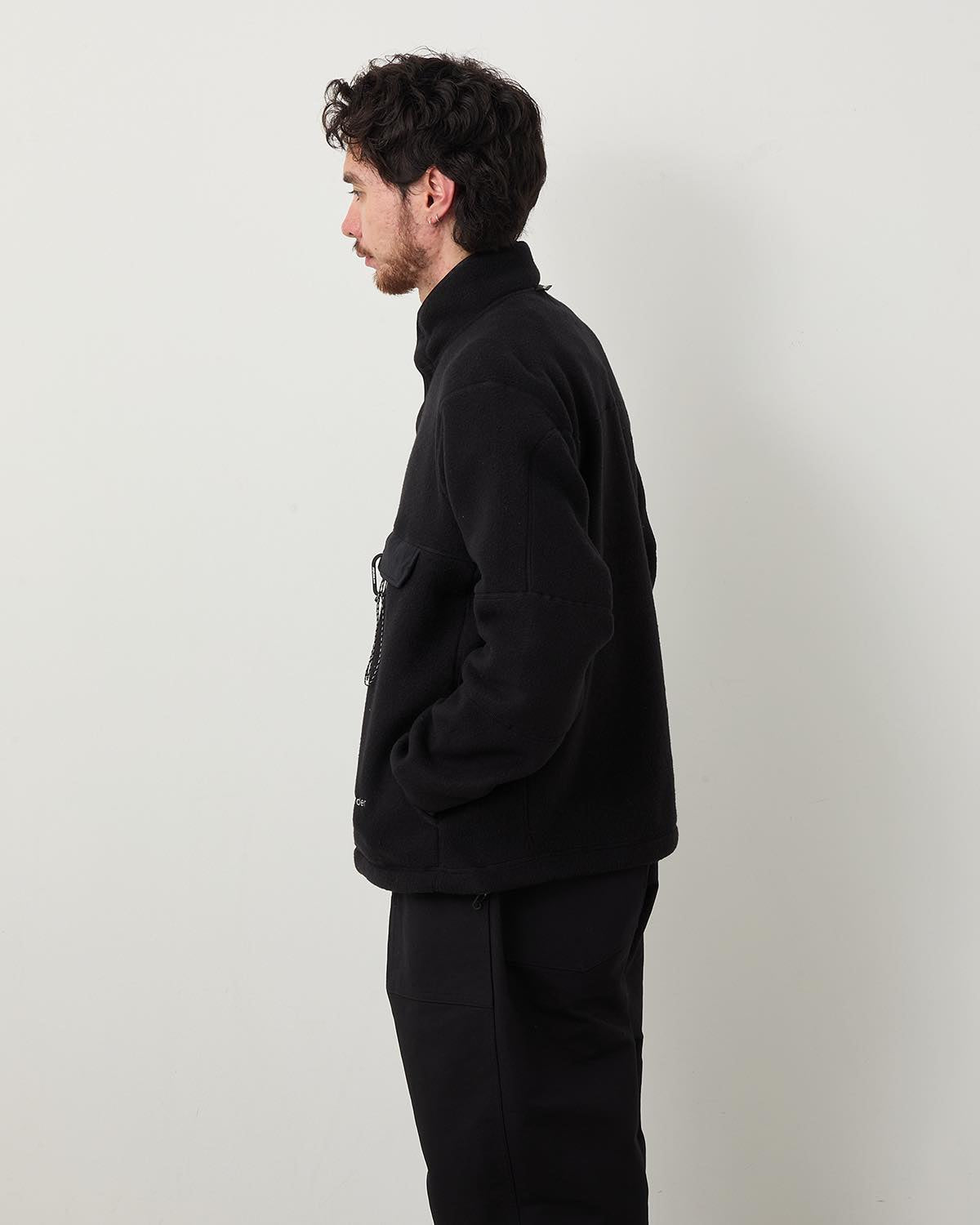 WOOL FLEECE PULLOVER