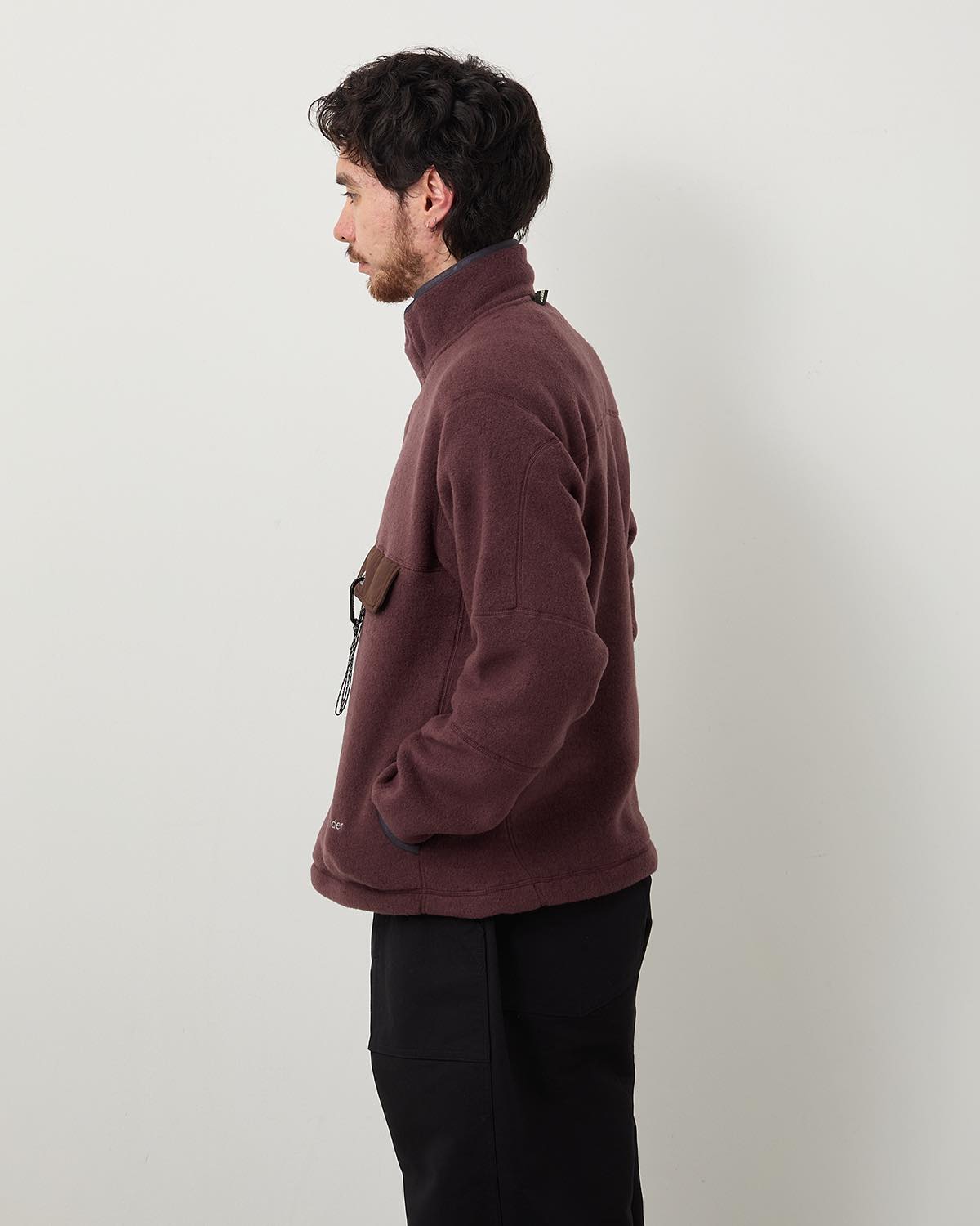 WOOL FLEECE PULLOVER