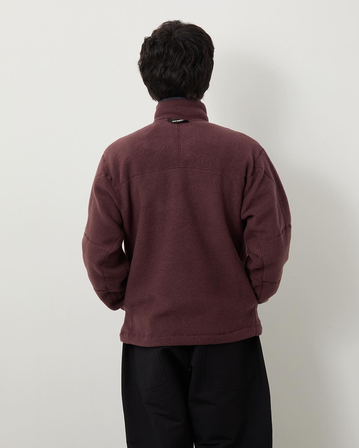 WOOL FLEECE PULLOVER