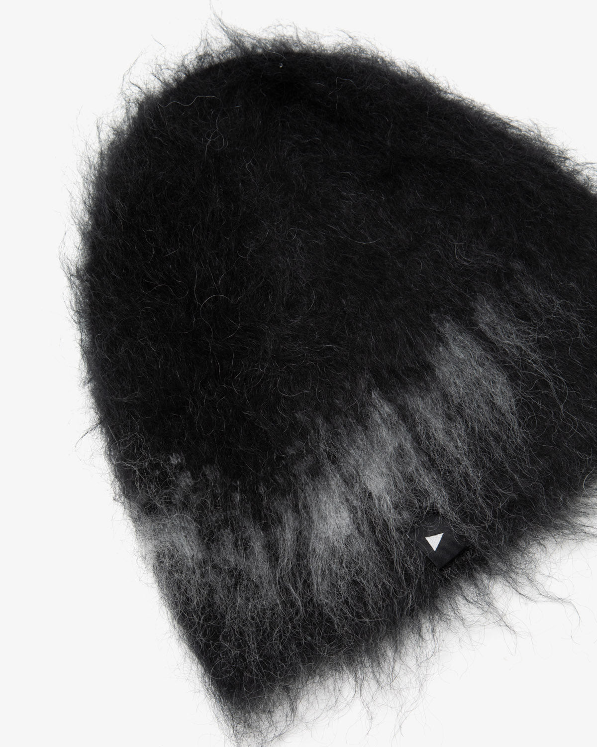 JACQUARD SHAGGY KNIT CAP