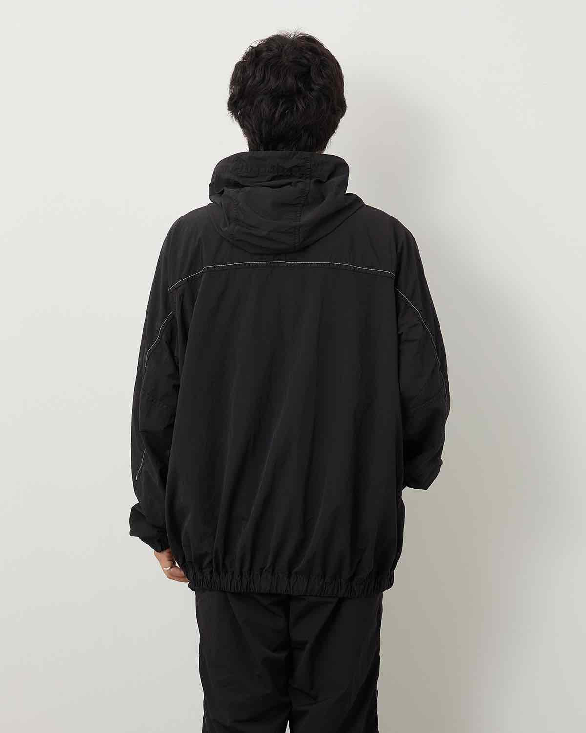 ROA GARMENT DYE NYLON HOODED JACKET