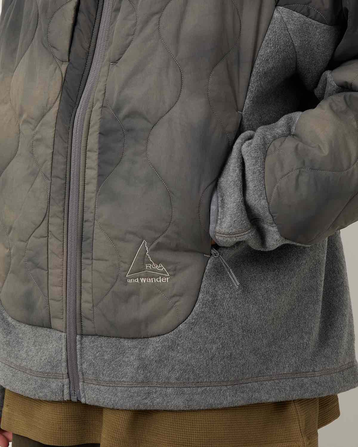 ROA QUILTING FLEECE JACKET