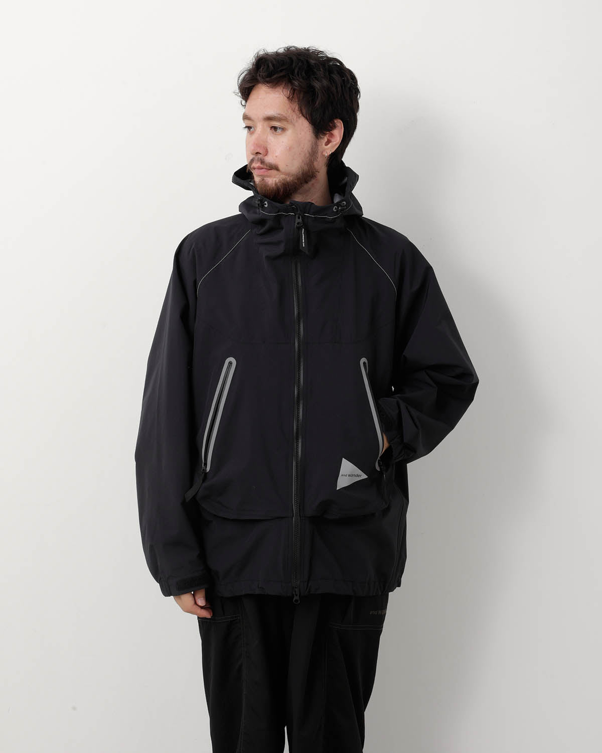LOOSE FITTING RAIN JACKET
