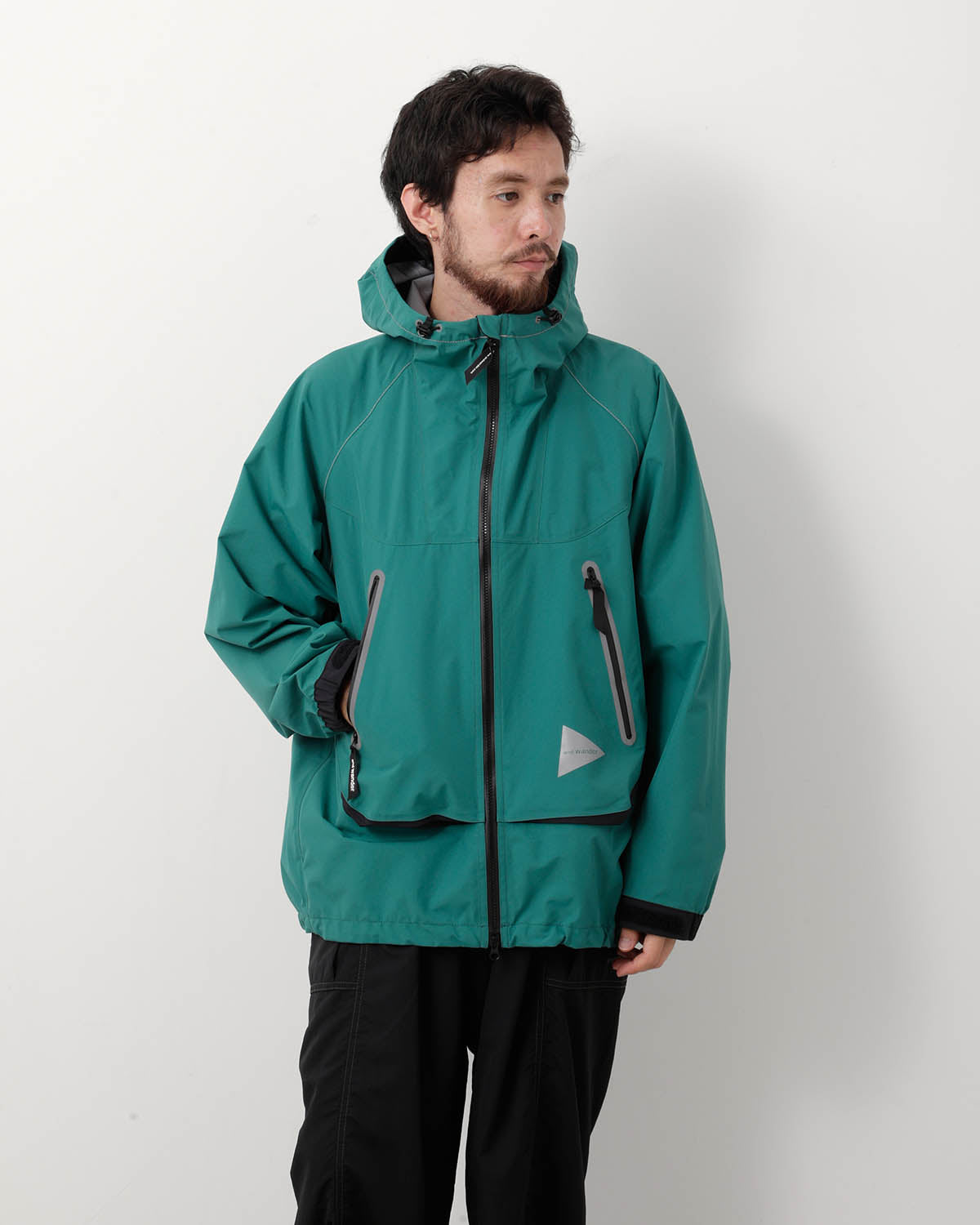 LOOSE FITTING RAIN JACKET