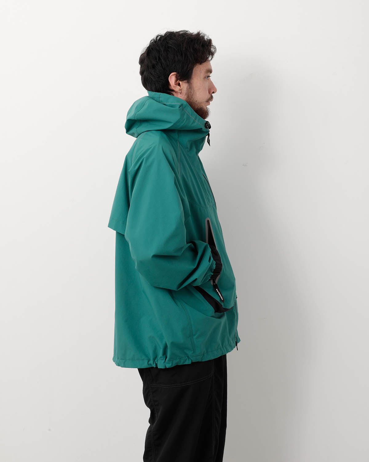 LOOSE FITTING RAIN JACKET