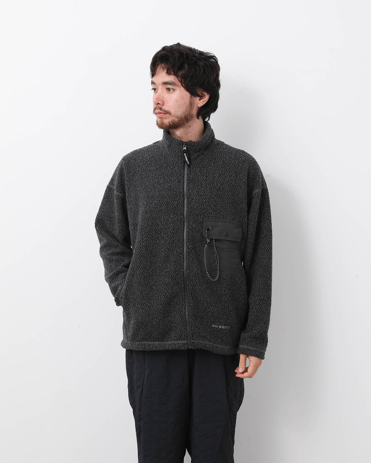 RE WOOL JQ STAND ZIP