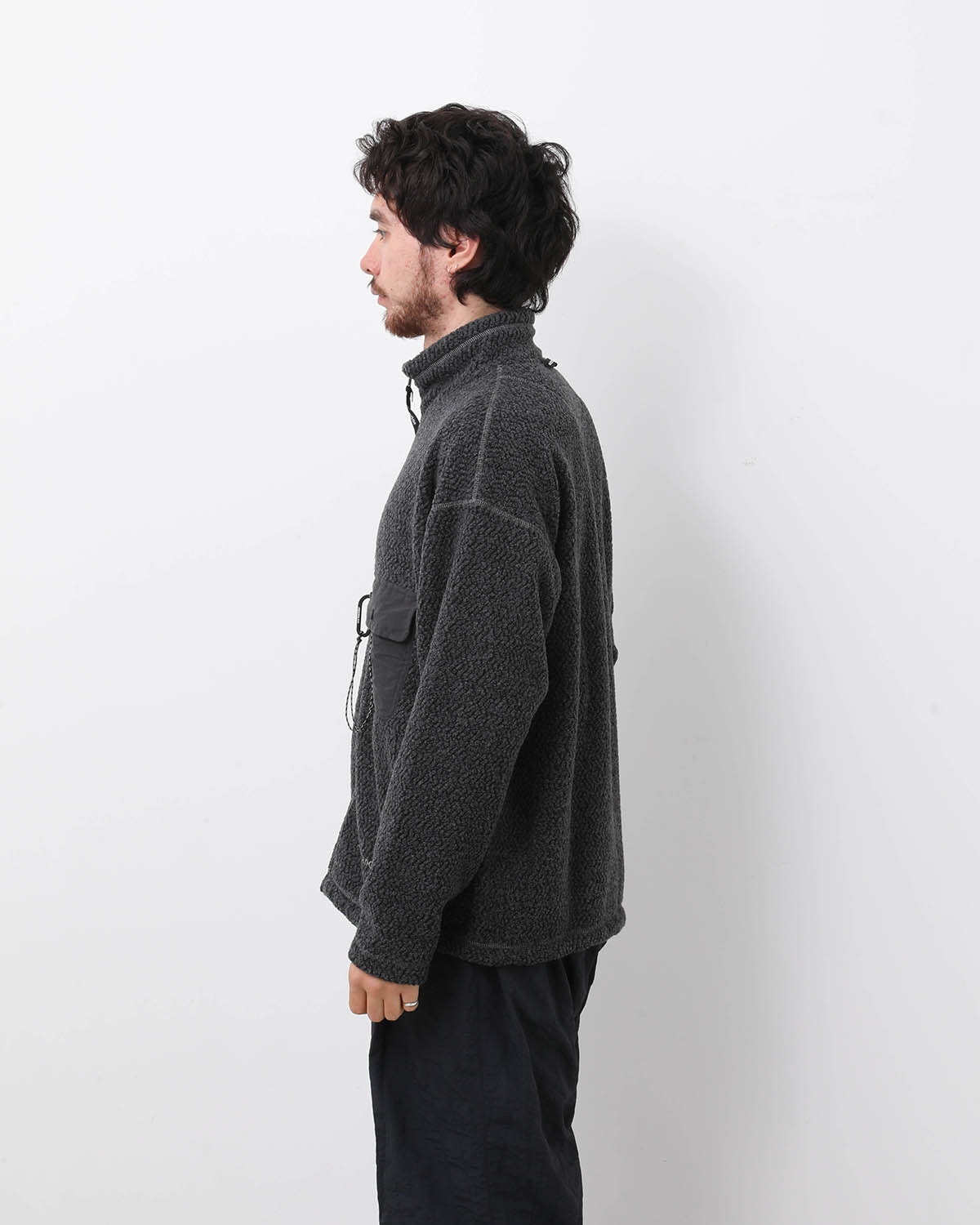 RE WOOL JQ STAND ZIP