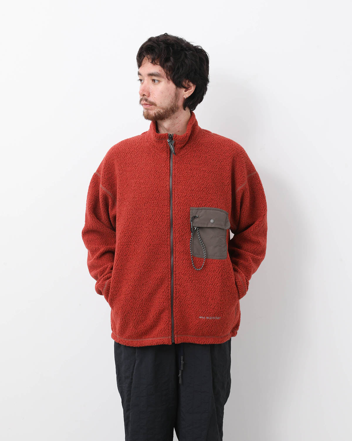 RE WOOL JQ STAND ZIP