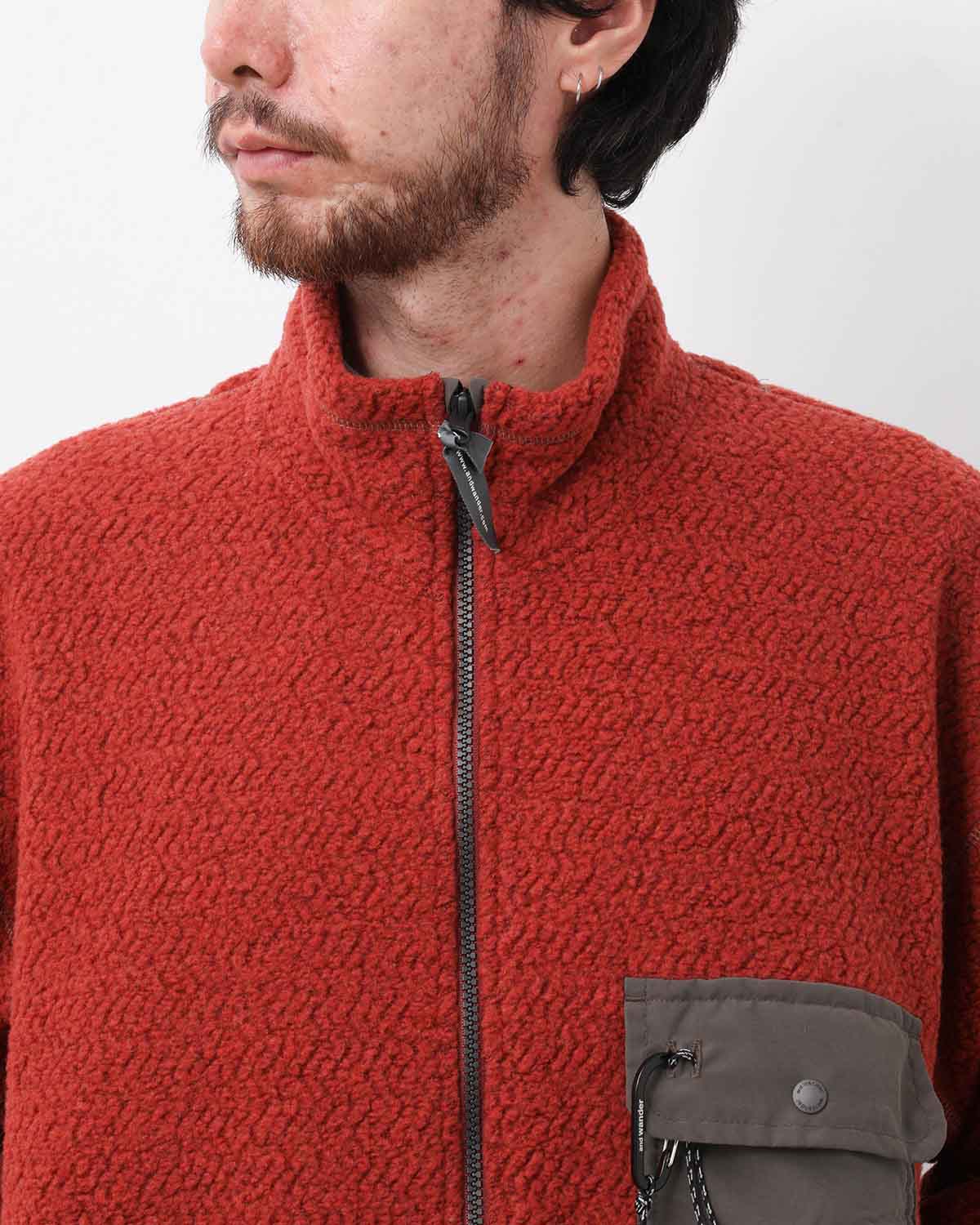 RE WOOL JQ STAND ZIP