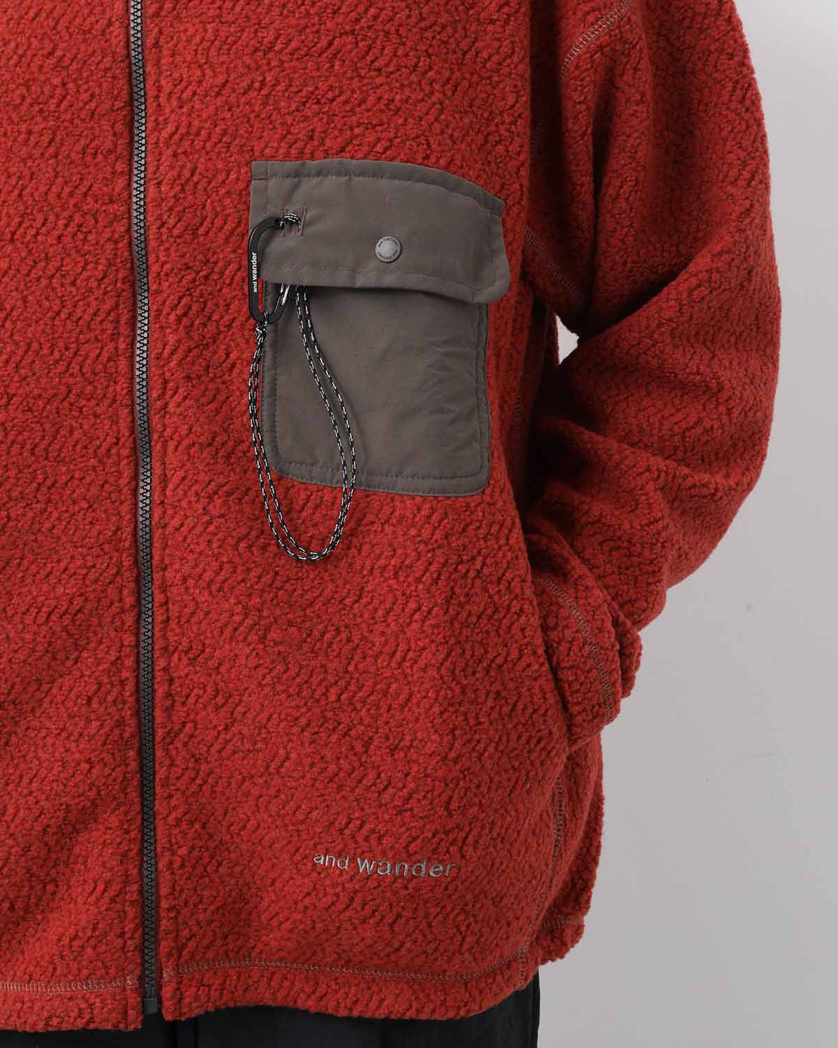 RE WOOL JQ STAND ZIP