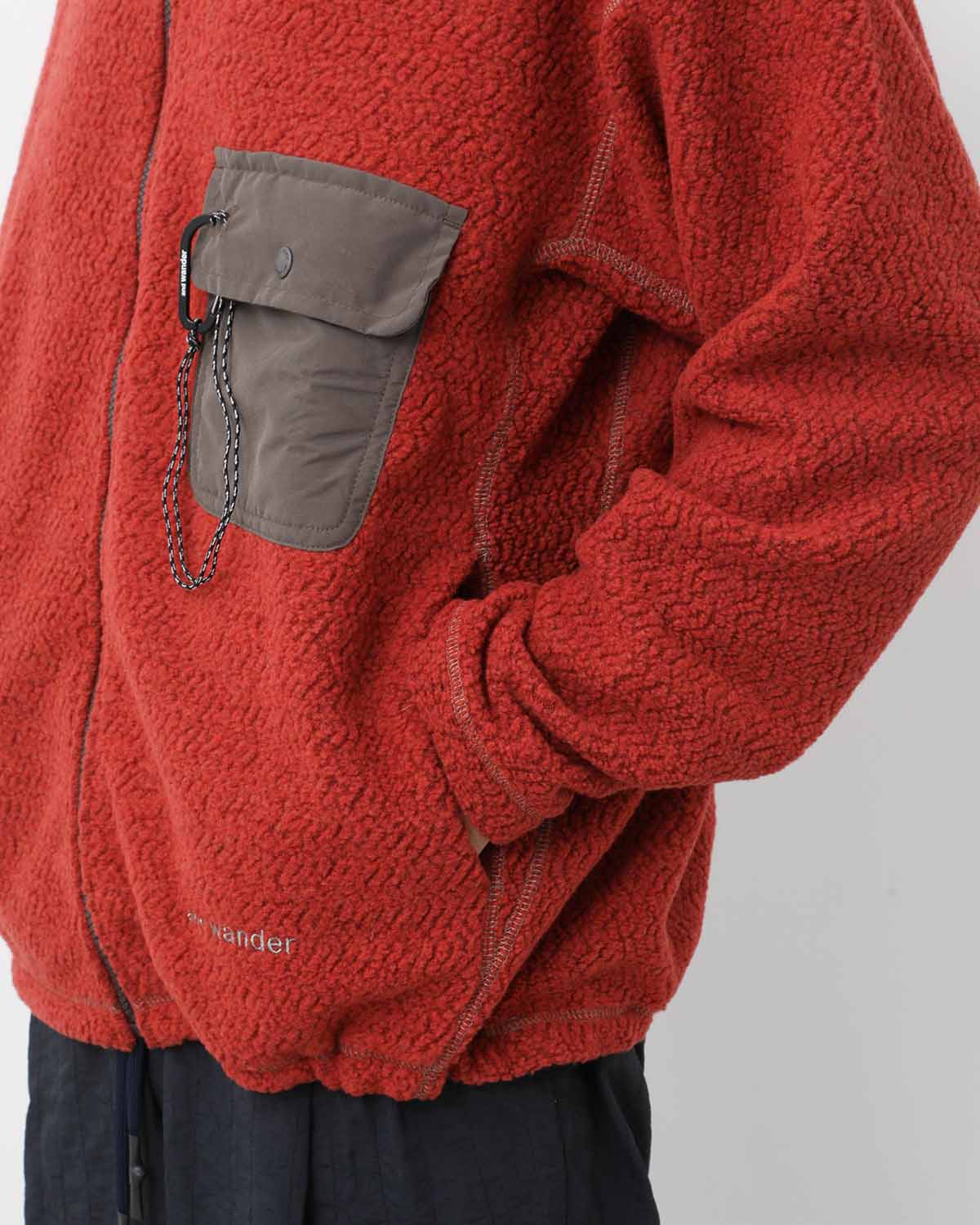 RE WOOL JQ STAND ZIP