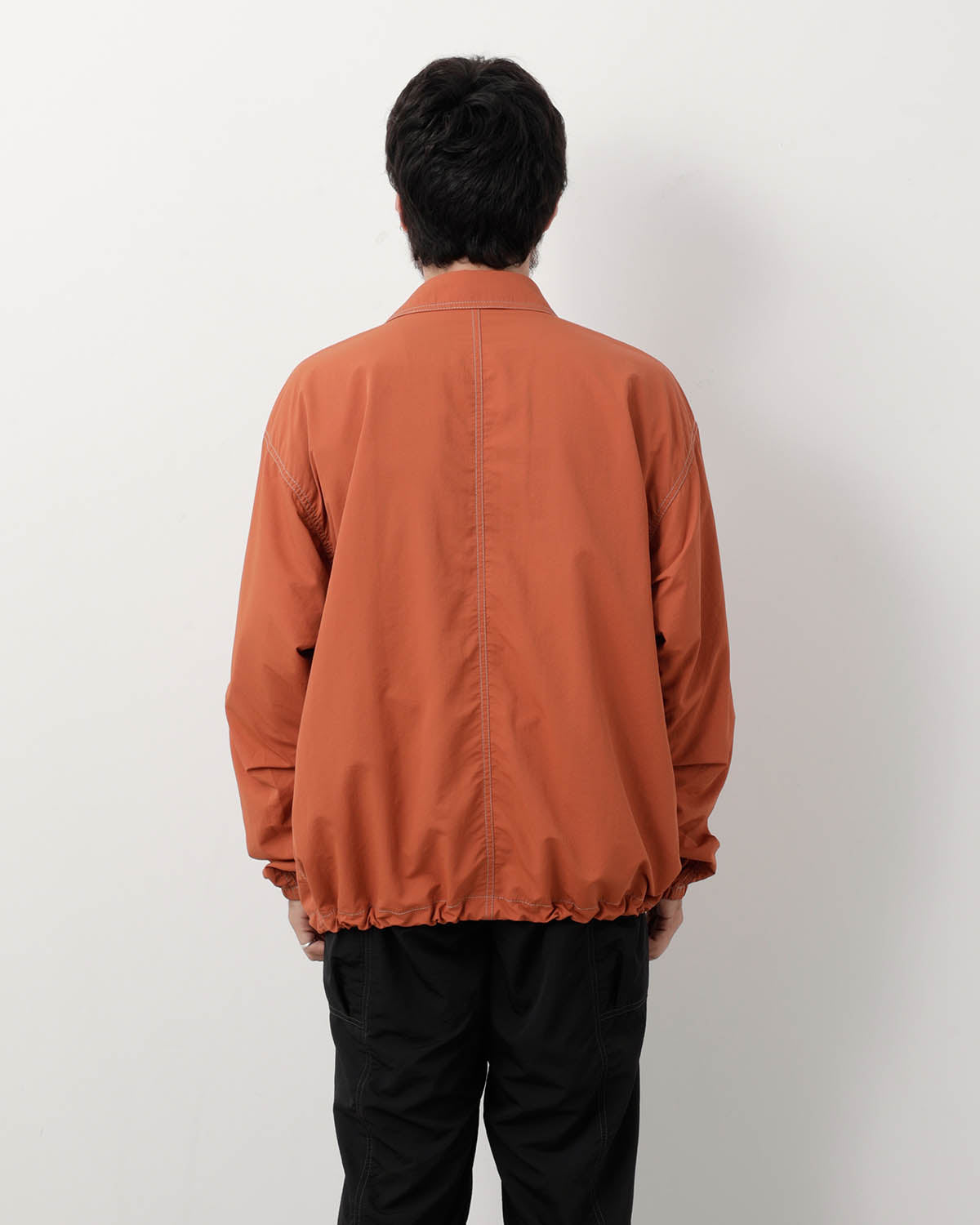 CRINKLED NYLON SHIRTS JACKET