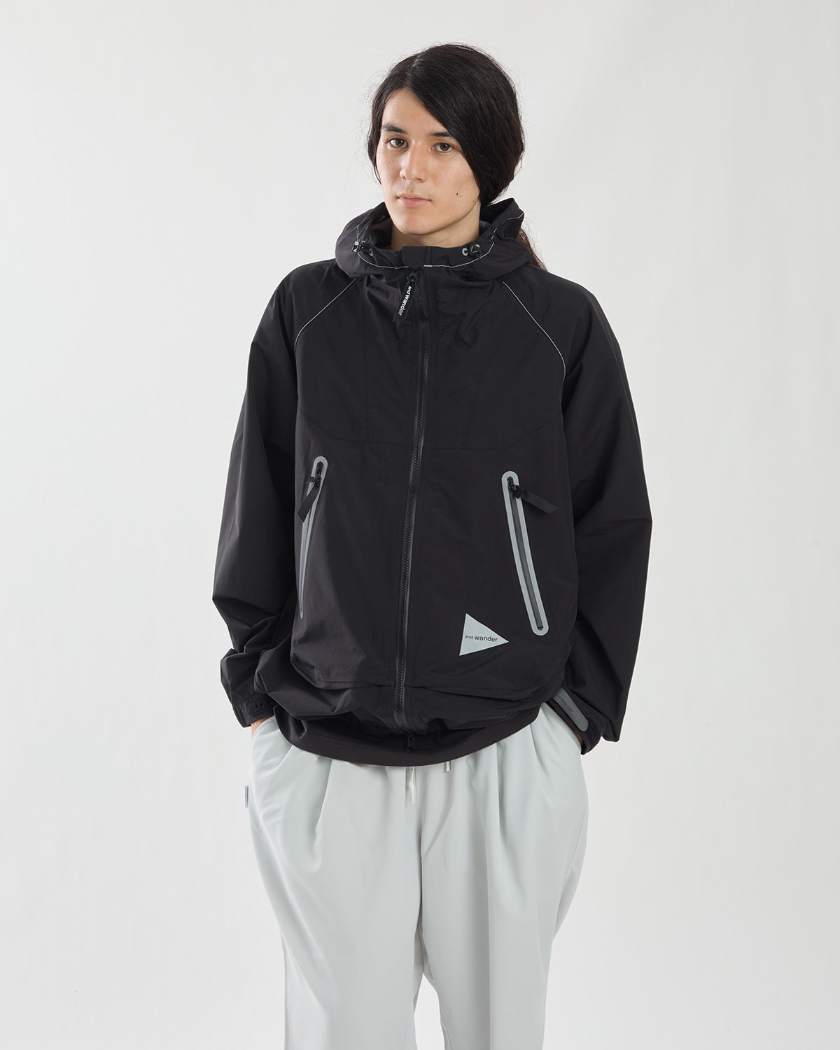 LOOSE FITTING RAIN JACKET