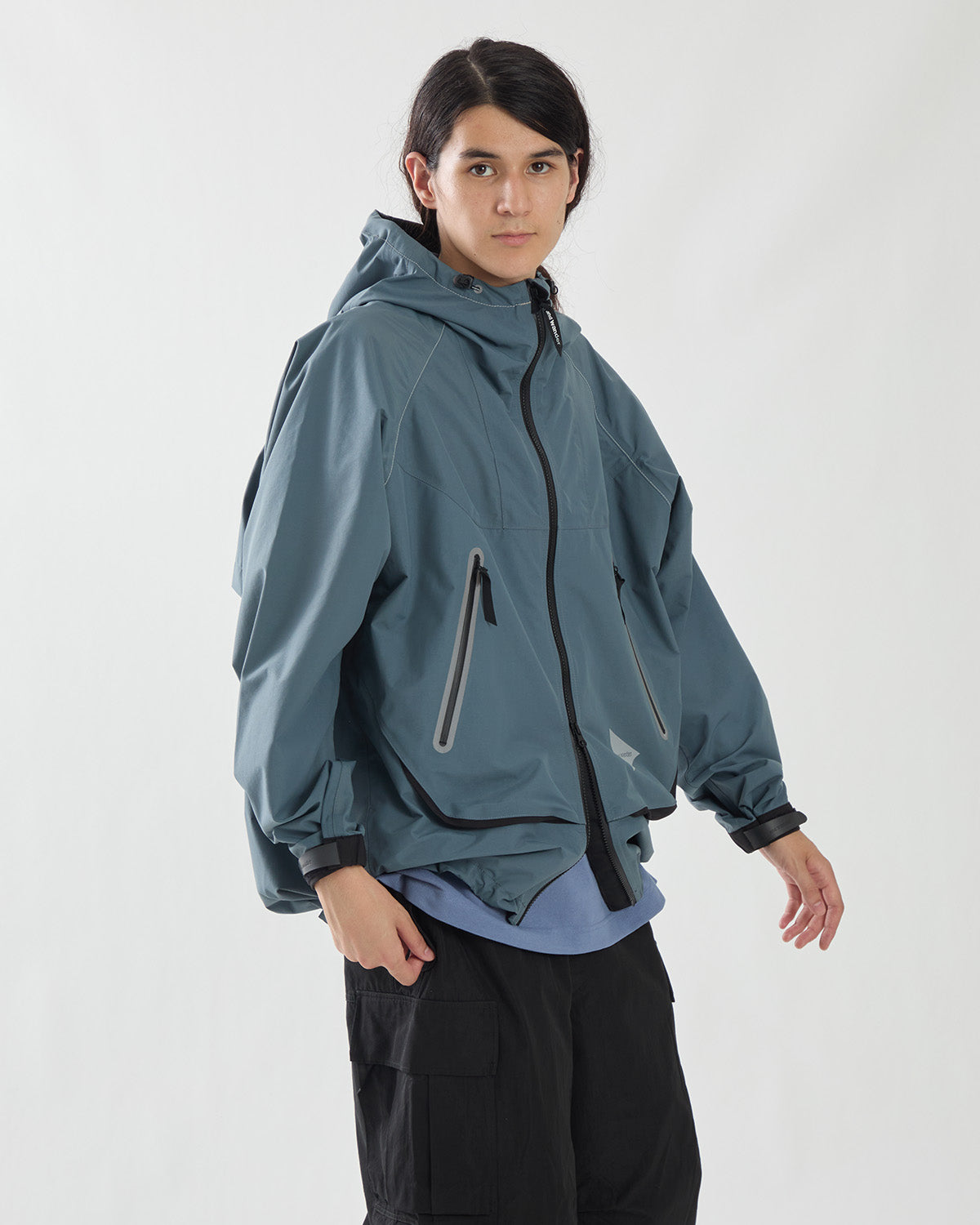 LOOSE FITTING RAIN JACKET