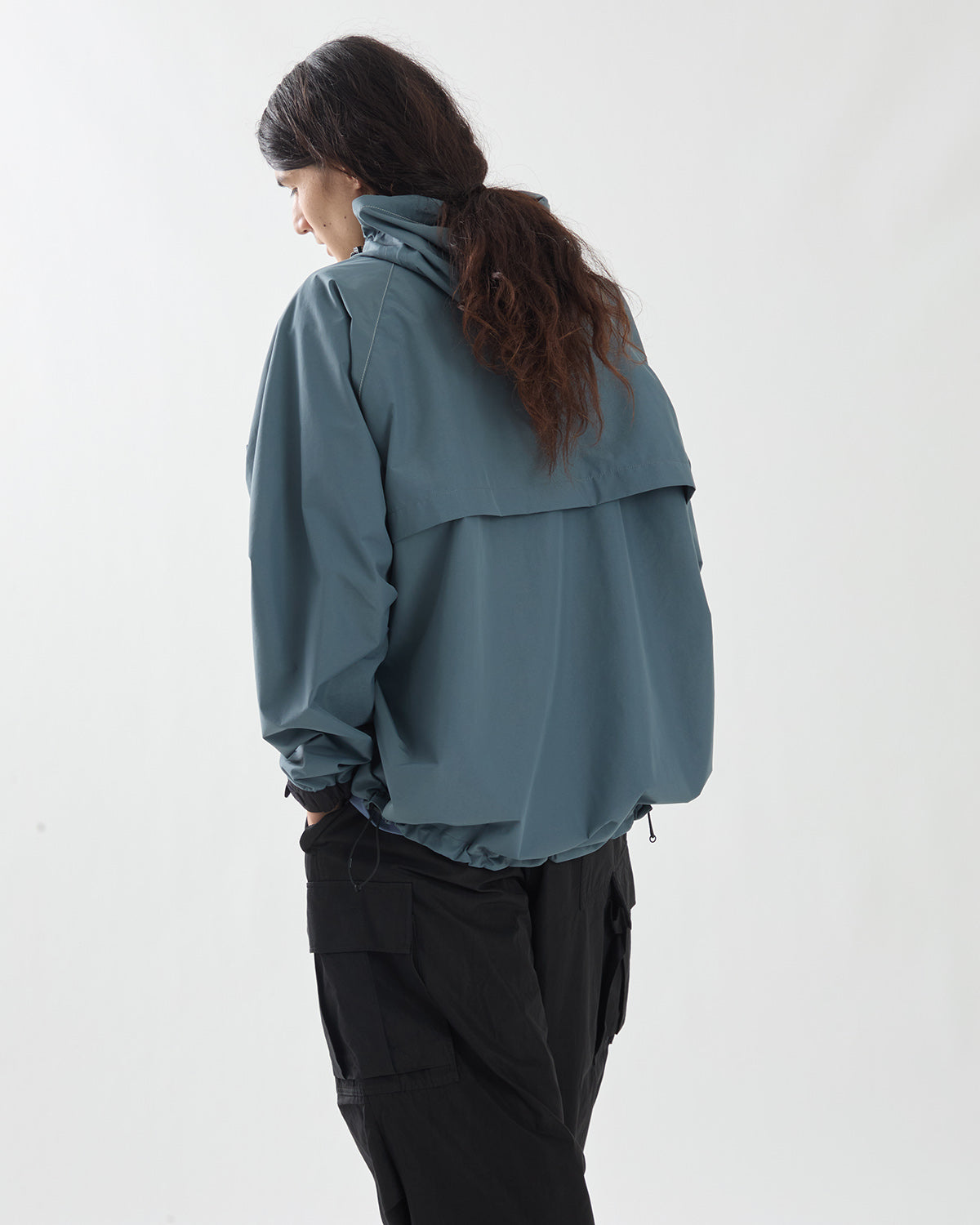 LOOSE FITTING RAIN JACKET